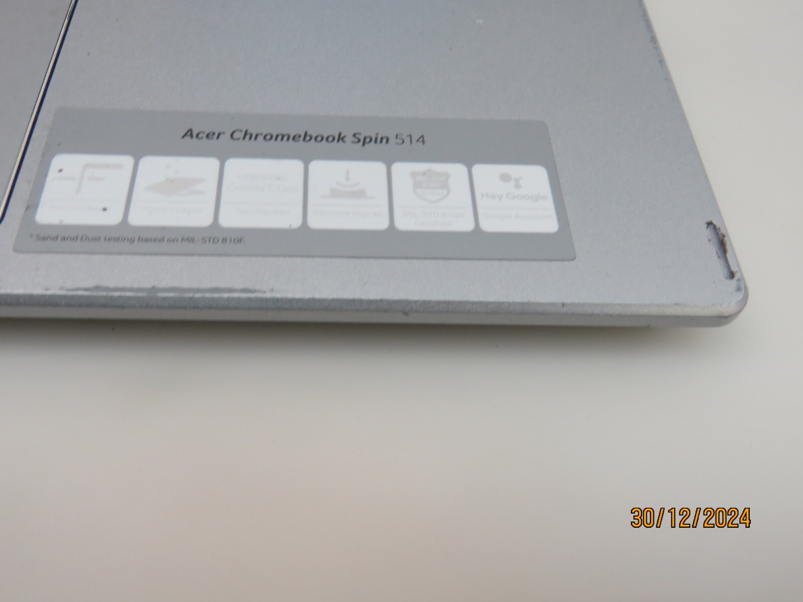 Acer CP514-1H-R3VR Spin 514 Chromebook 14″ AMD Ryzen R3 4GB RAM 64GB EMMC [BM1]