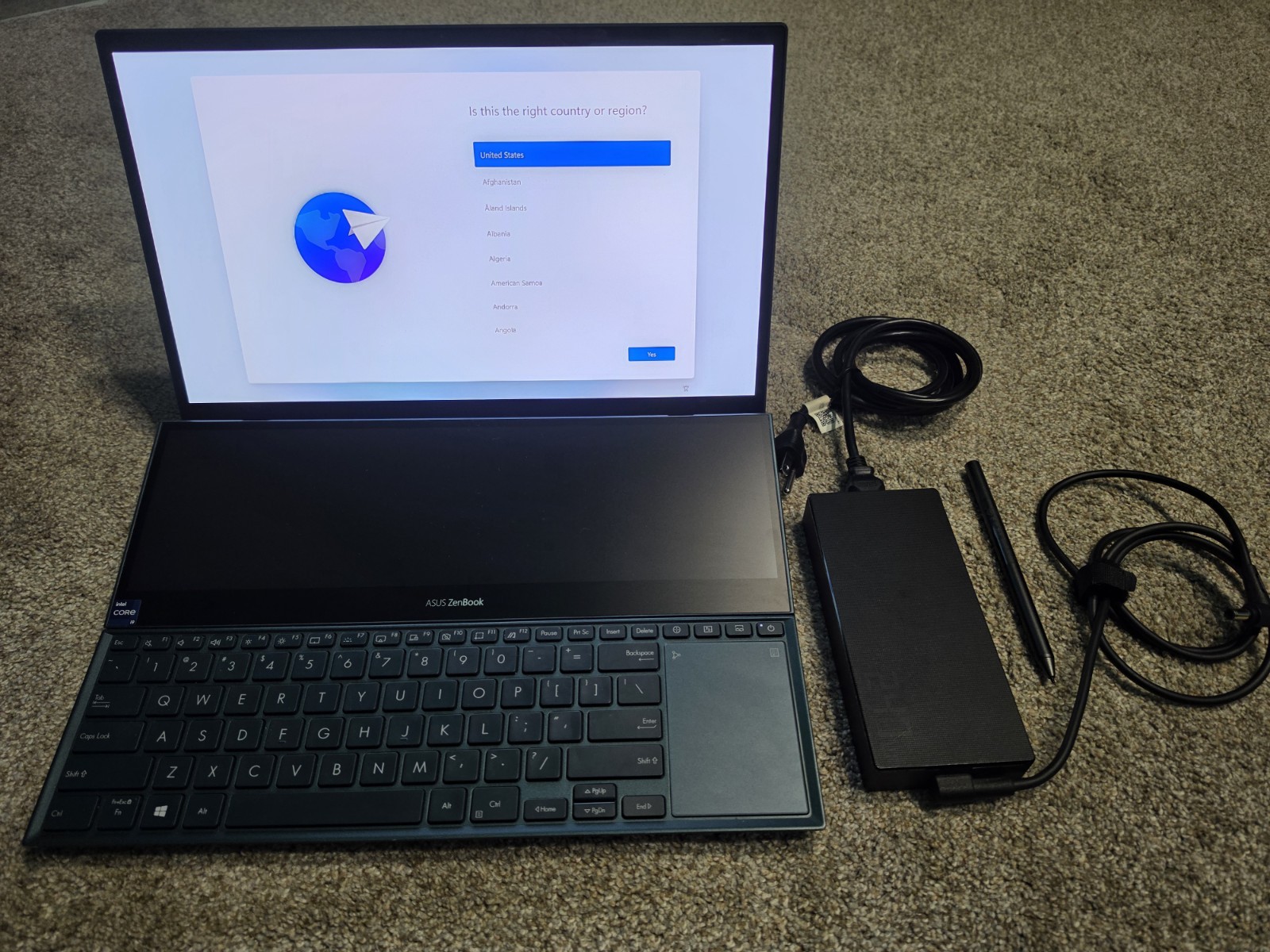 Asus Zenbook Pro Duo 15 Oled- Core i9 11th Gen, Rtx 3080, 32gb Ram, 1tb Ssd