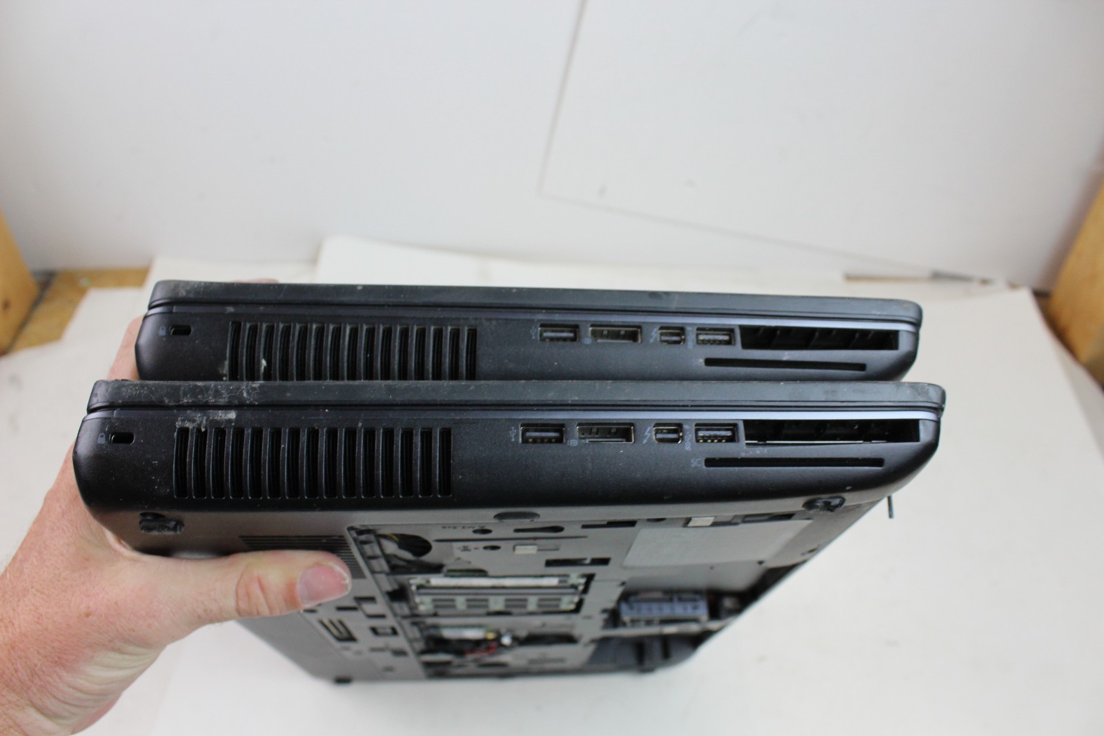 AS IS PARTS Lot of 2 HP ZBook 17 G2 2.4GHz i7-4810MQ 24GB RAM NO HDD