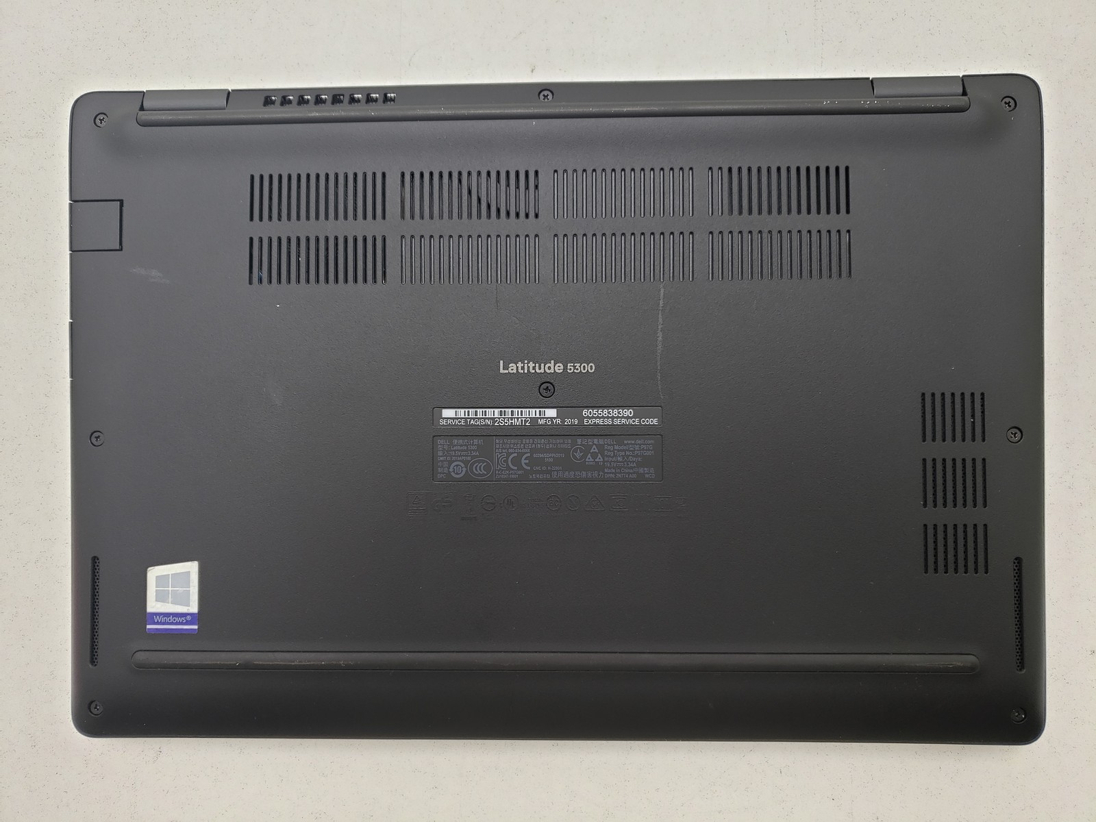Dell Latitude 5300 i5-8365U 16GB RAM 256GB SSD Touchscreen Win 11 Pro Laptop PC.