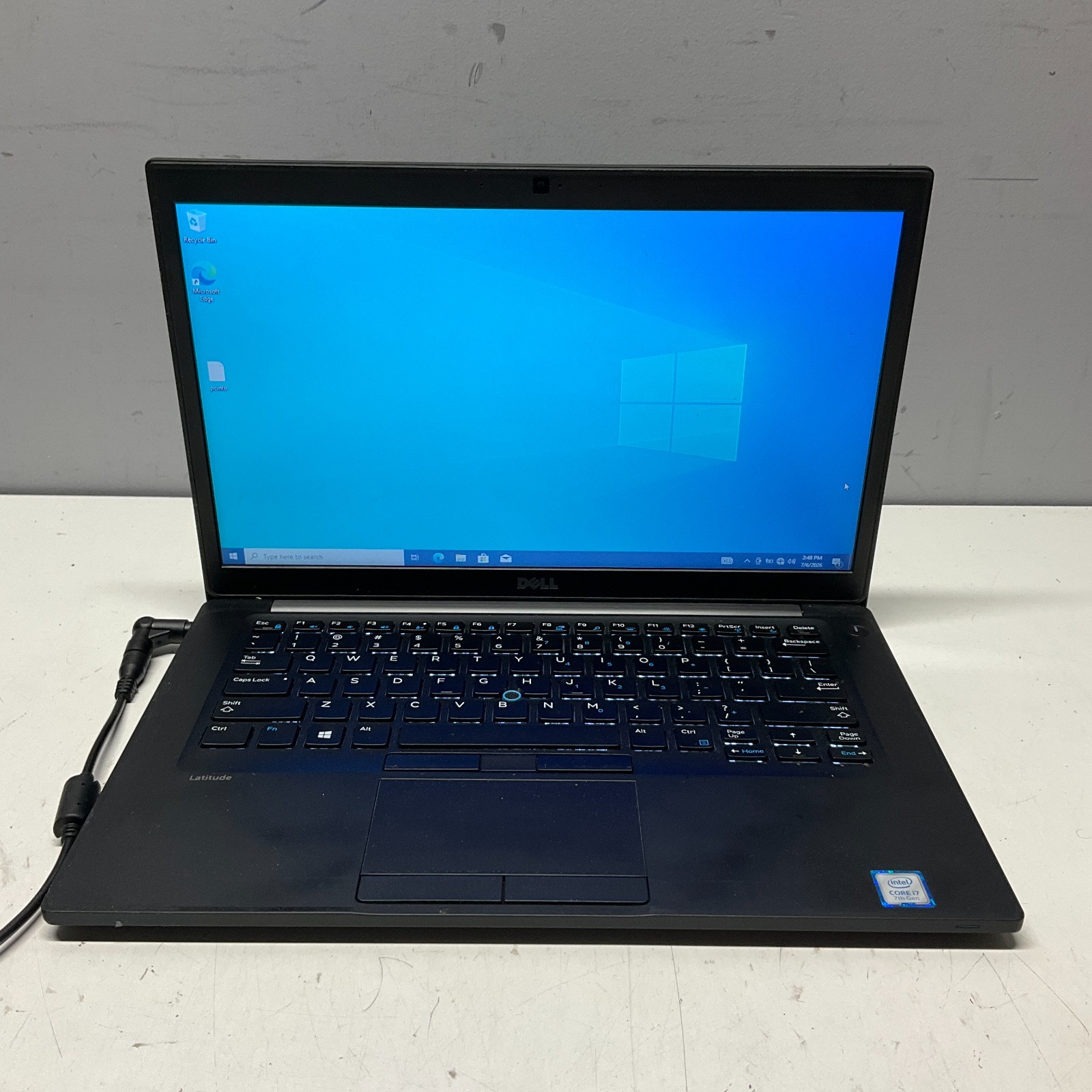 Dell Latitude 7480 Laptop Intel Core i7-7600U @ 2.80 GHz 4GB 256GB SSD NO BATT