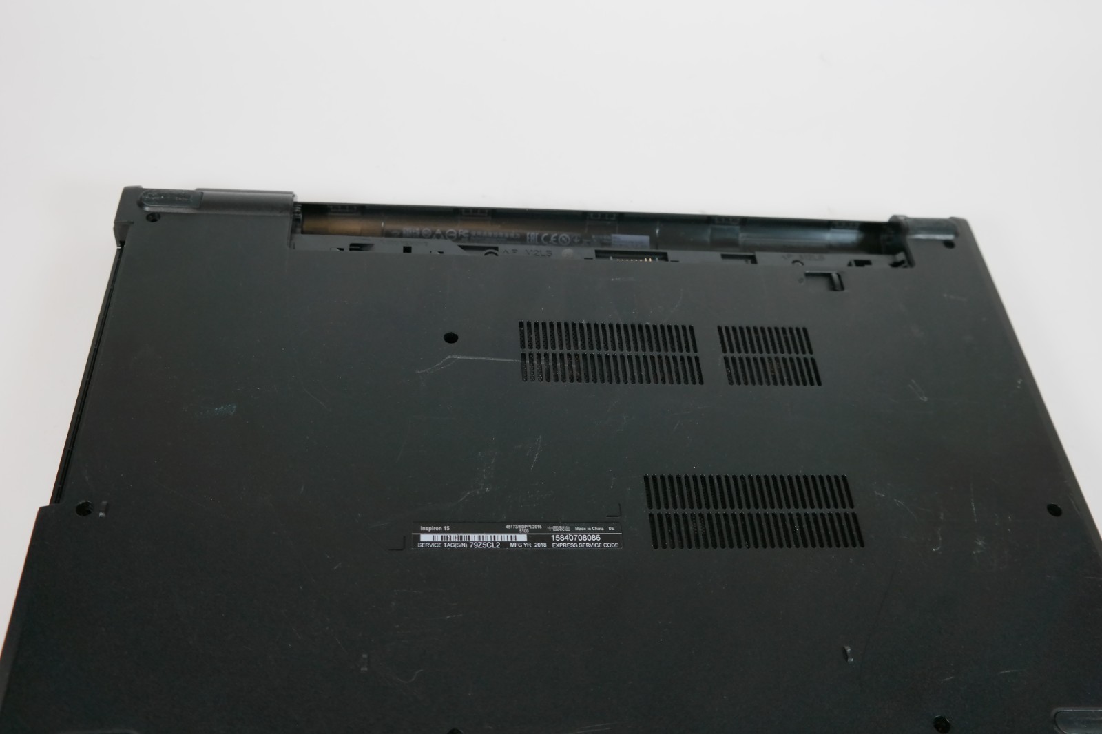 Dell Inspiron 15 3567 – Intel Core i3 – 8GB RAM – No HDD – No Battery – untested