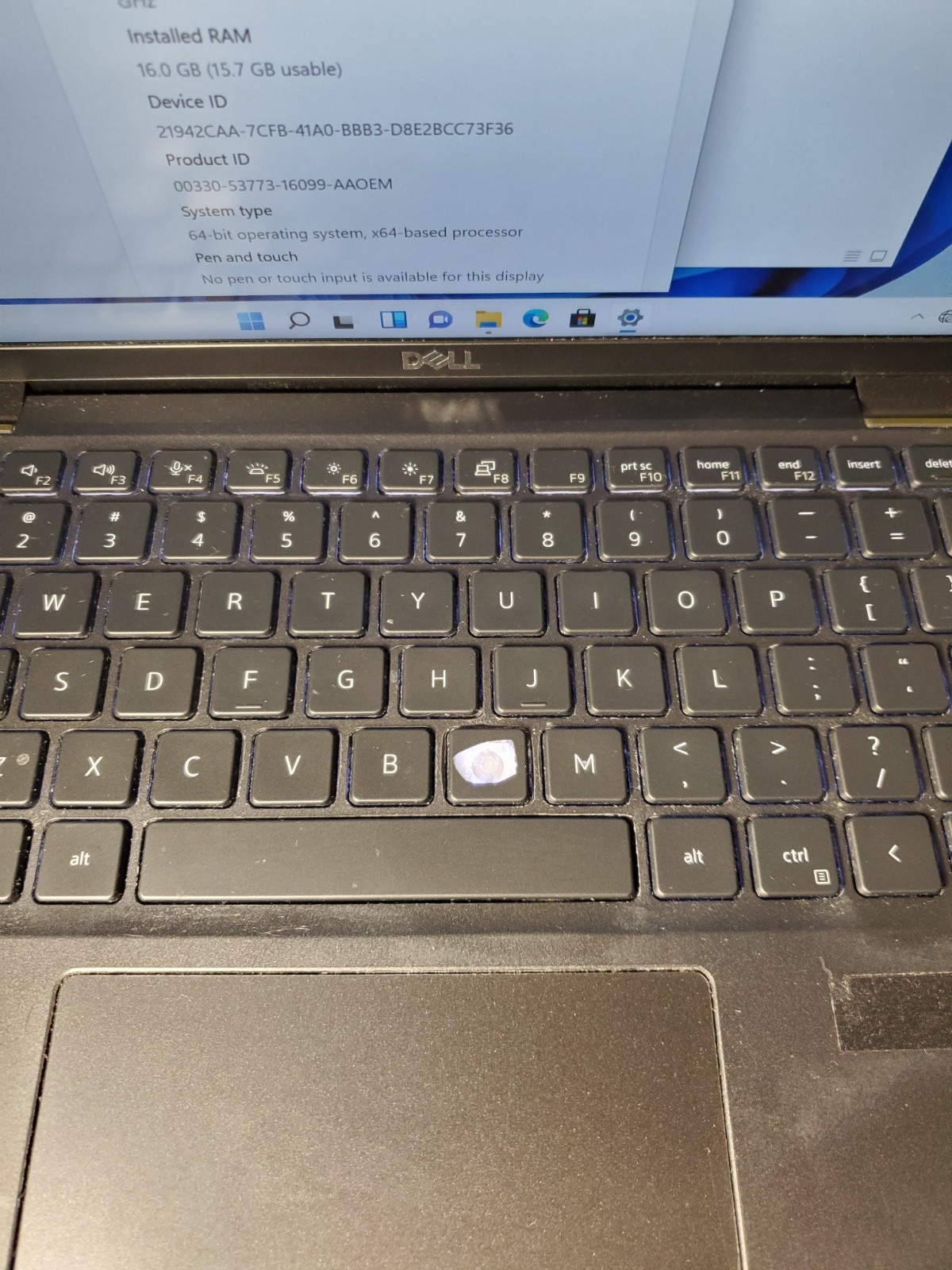 Dell Latitude 7420 14″ Laptop i5-1145G7 2.60GHz 16GB 256GB SSD Win11 #69