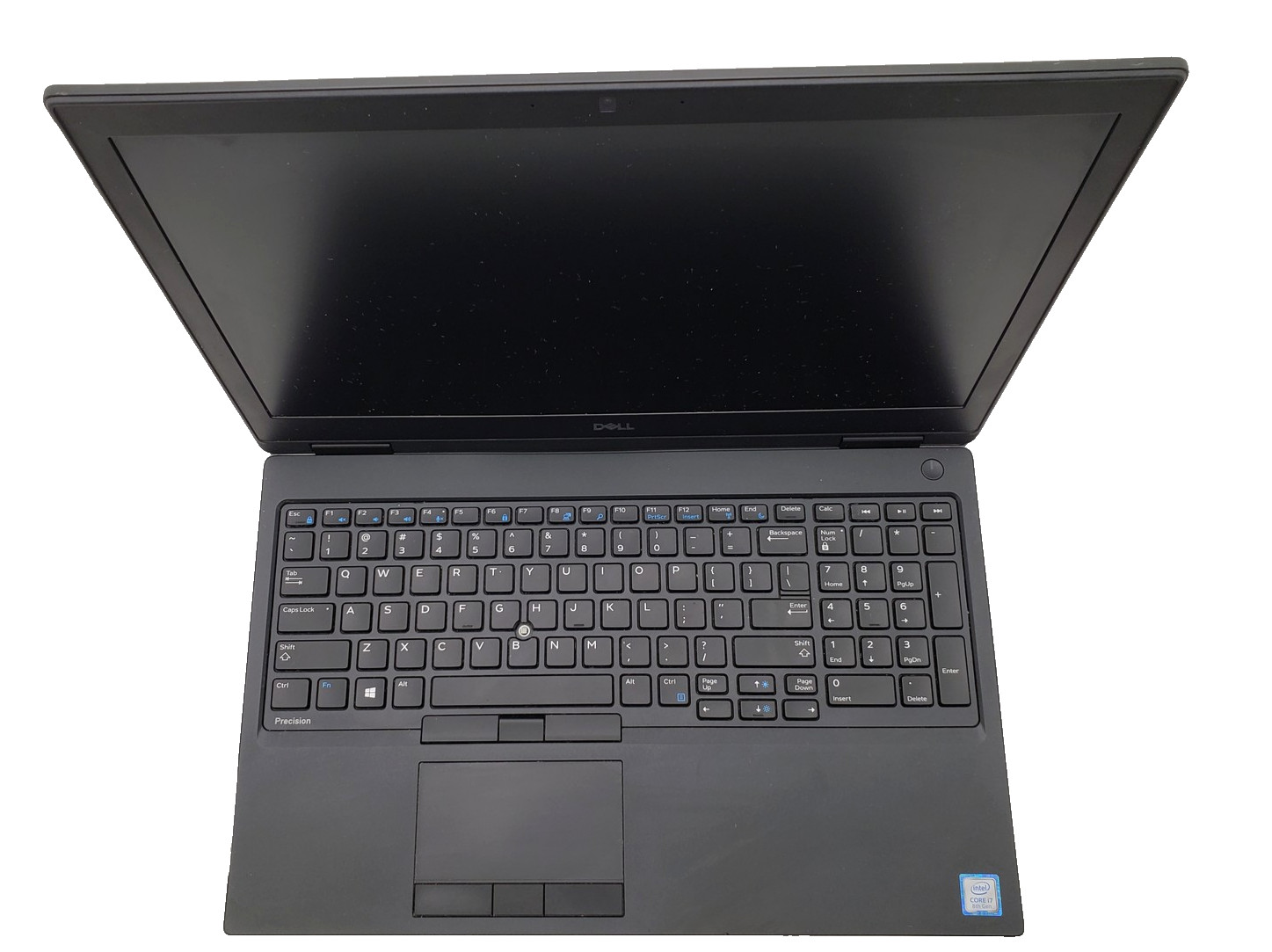 Dell Precision 7530 Laptop PC i7-8th 16GB Ram 512GB SSD 15.6in Win 11 Pro
