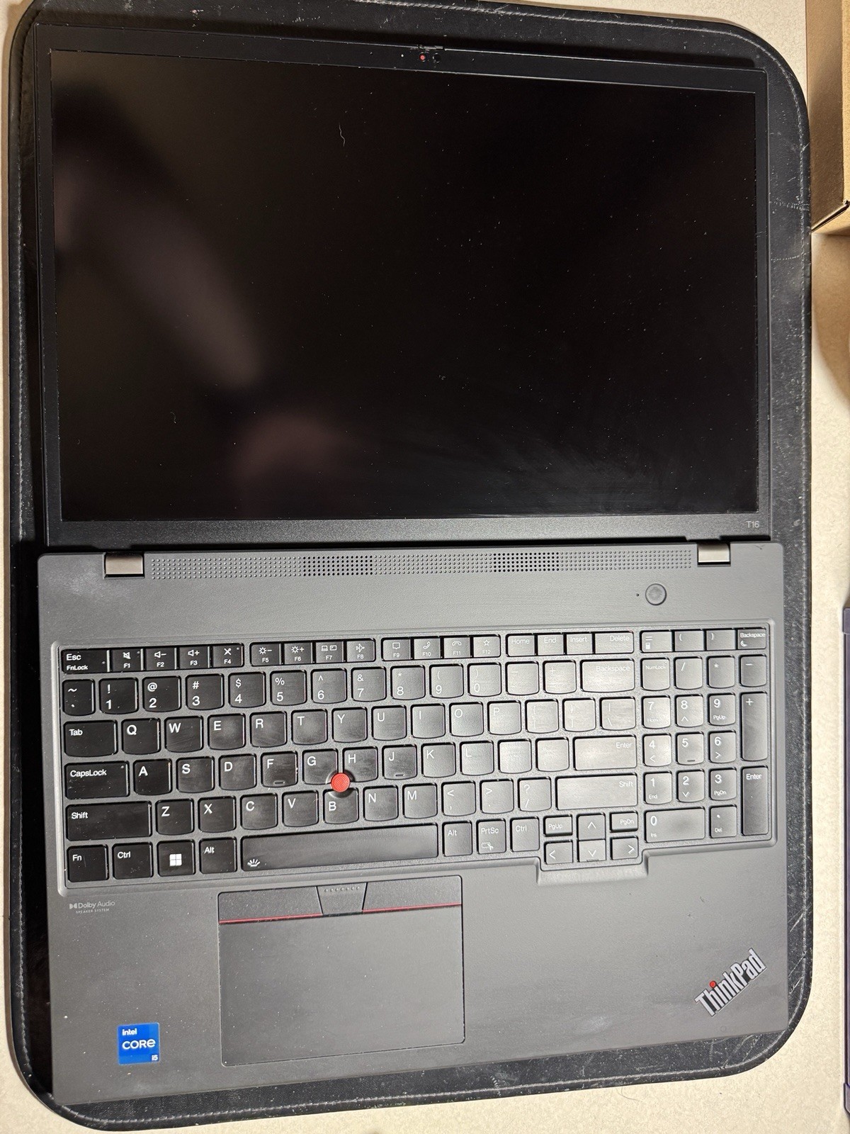 Lenovo Thinkpad T16 Gen 1, 8GB RAM, 256GB SSD, Windows 11