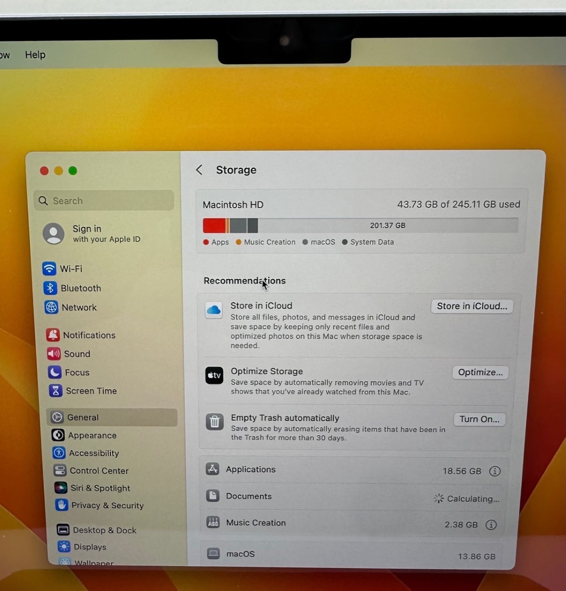 Apple MacBook Air (M2, 2022) A2681 13.6″ 8GB, 256GB SSD – Space Gray