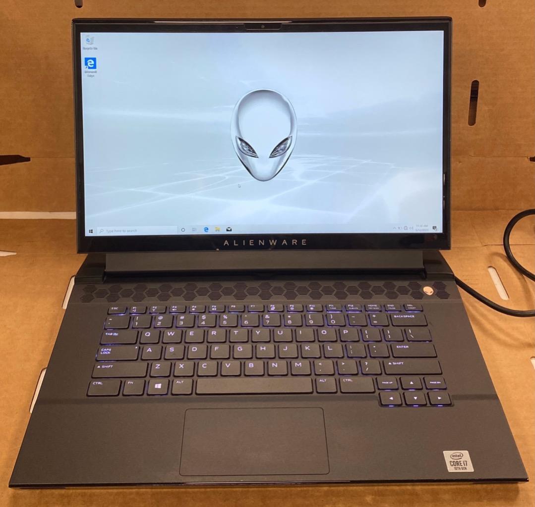 ALIENWARE M15 R3 INTEL i7 10TH GEN 2.60GHz 16GB RAM 460GB SSD GAMING LAPTOP-USED