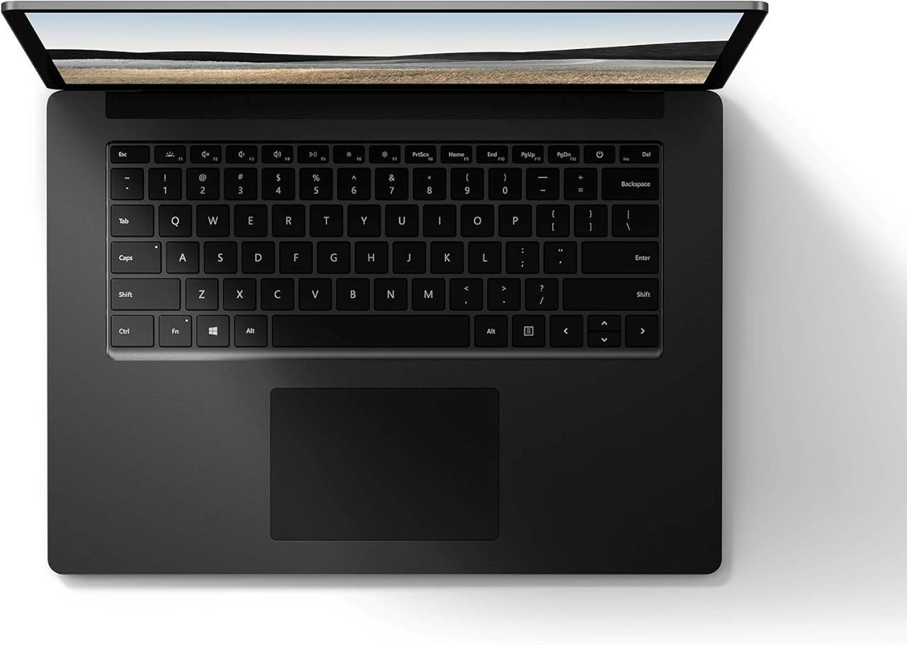 Microsoft Surface Laptop 4 1979 15″ Touch i7-1185G7 32GB RAM 1TB SSD, Black
