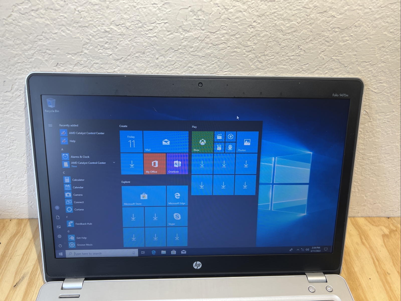 HP EliteBook Folio 9470m 14” Core i5-3317U 8GB RAM 240 SSD. Office 19 Backlit