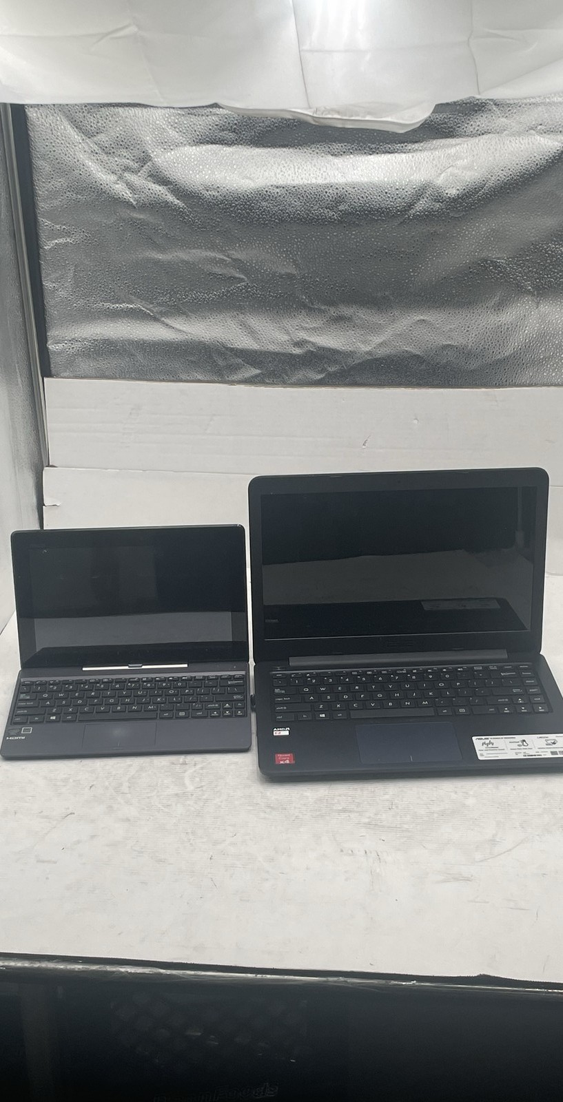 Asus L402W 14-inch & T100TA-C1-GR Laptop Bundle Intel & AMD Processor No HDD
