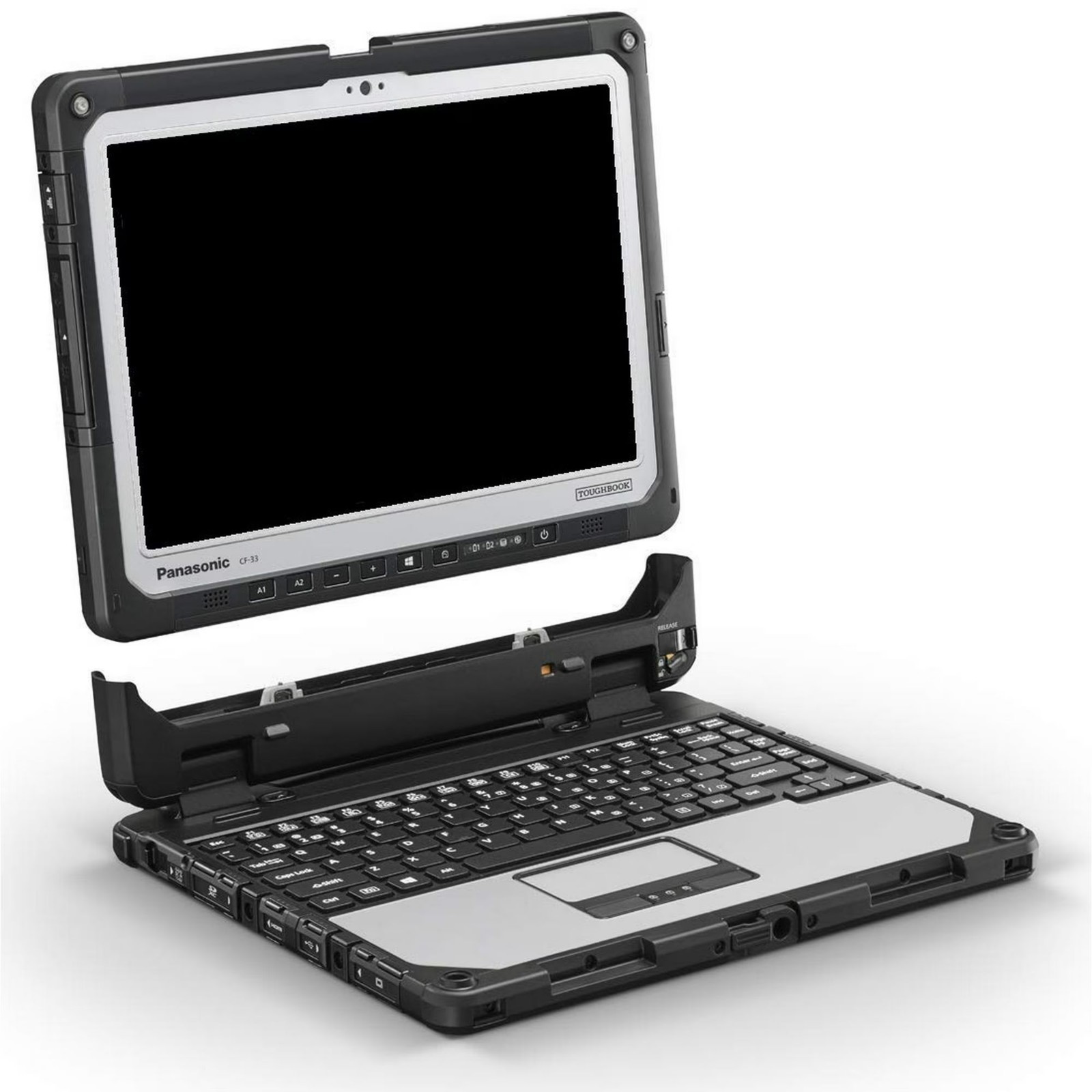 CLEAN Panasonic Toughbook CF-33 Intel i5-7300U 256GB SSD Global GPS Wind 10 PRO