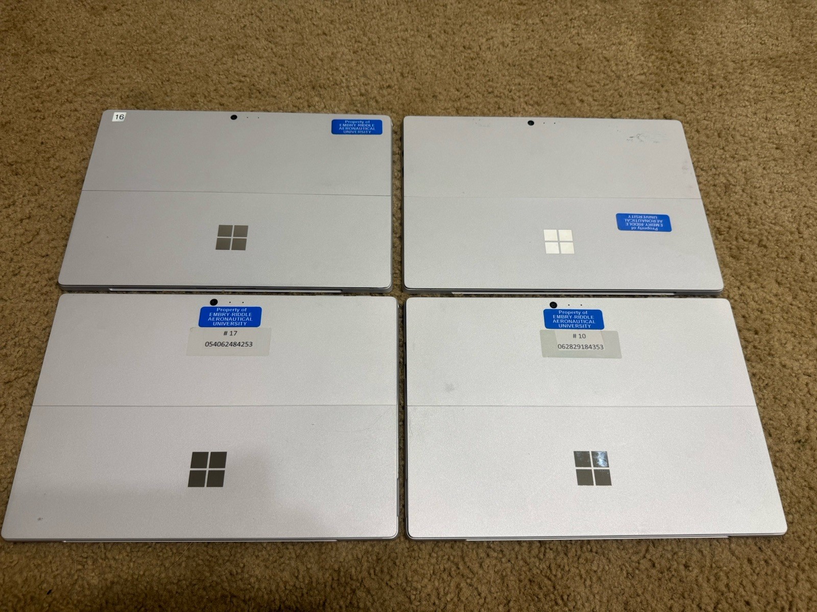 4x Lot Microsoft Surface Pro 1796 1724 8GB 256GB Core i5 i7 AS-IS