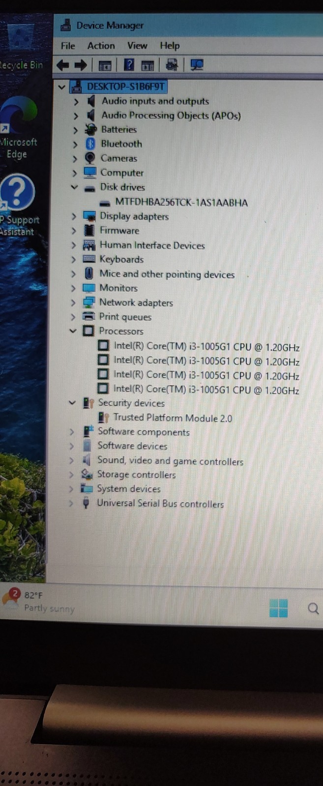 HP 15.6″ Touch Laptop Intel Core i3-1005G1 / 256GB SSD 8GB RAM Win 11 Home