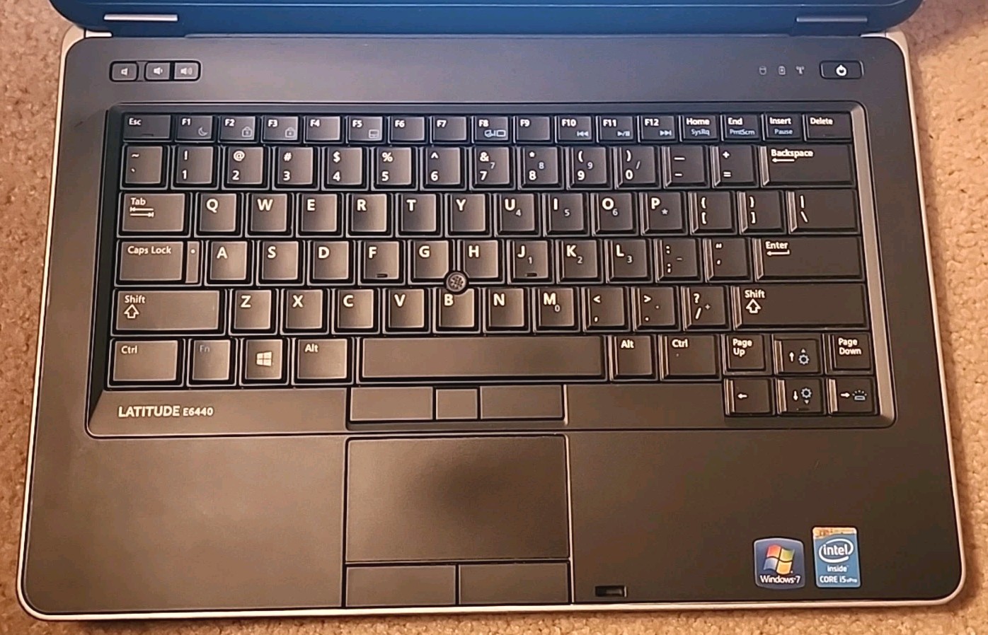 Dell Latitude E6440 i5-4300M CPU@2.6GHz 8GB RAM No HDD/SSD/OS Good Batt(3A826)
