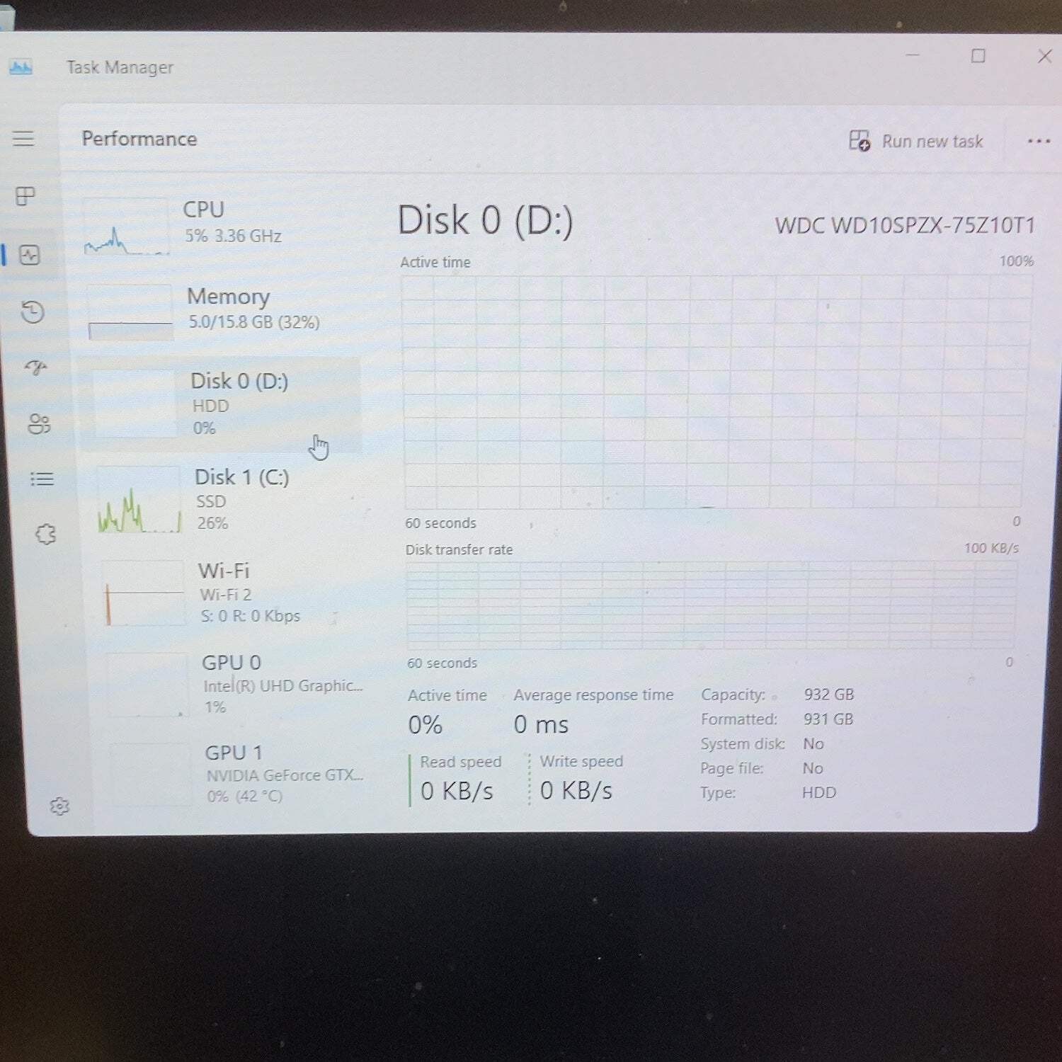 Dell G5 5587 15.6″ i7-8750H 2.2GHz 16GB RAM 256GB SSD GeForce GTX 1050 Ti