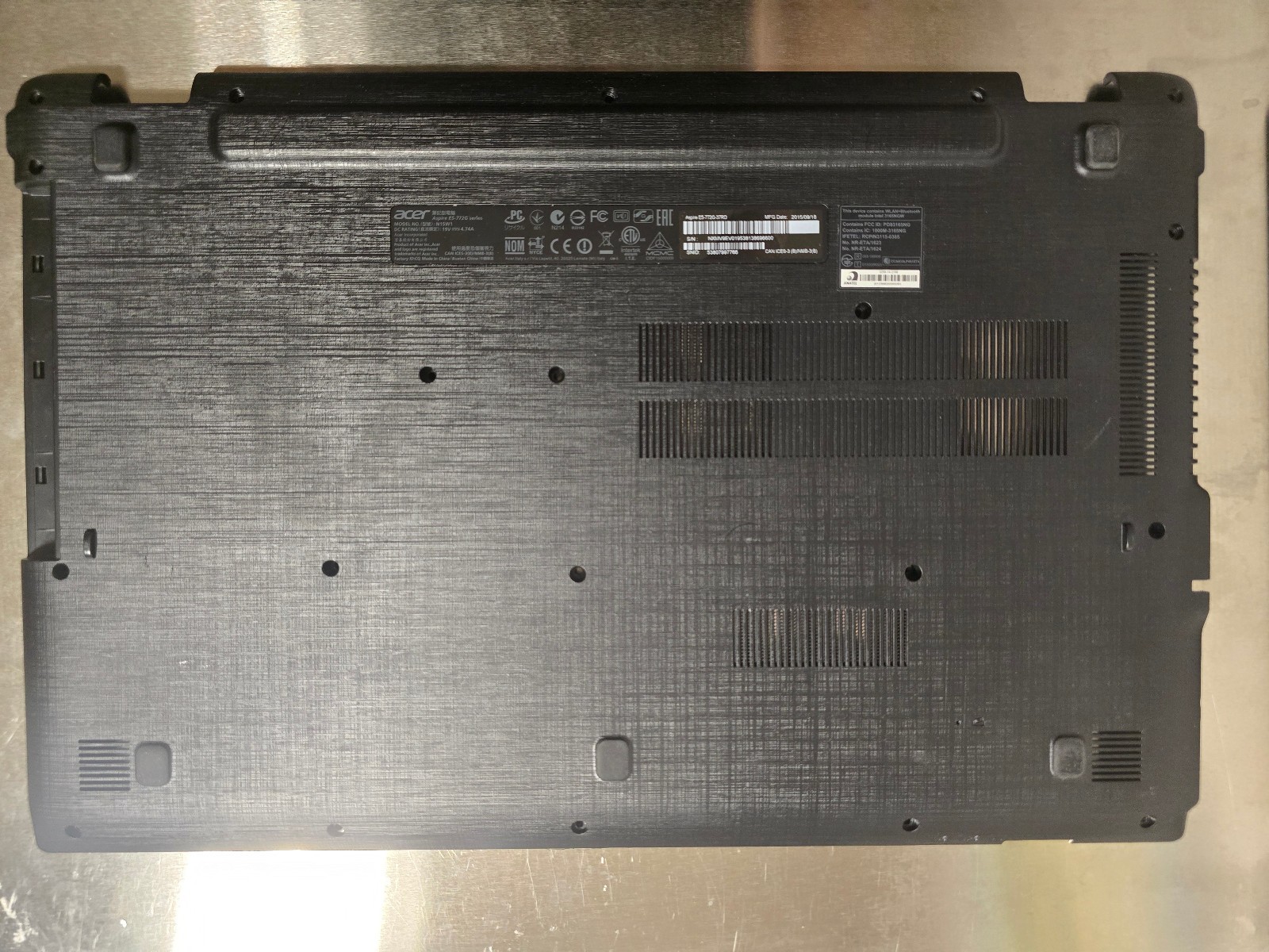 ACER E5-752 E5-772 E5-722 E5-773 BOTTOM CASE 46004X0D0004