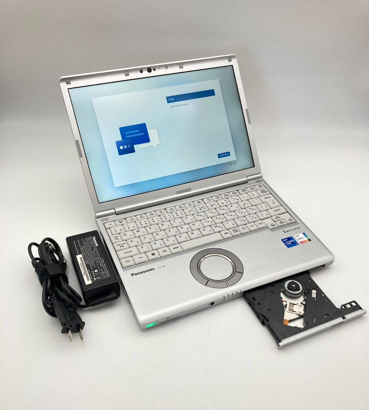 Panasonic Let’s note CF-SV1 Core i7-1185G7 RAM 16GB SSD 512GB ODD WUXGA w/ AC