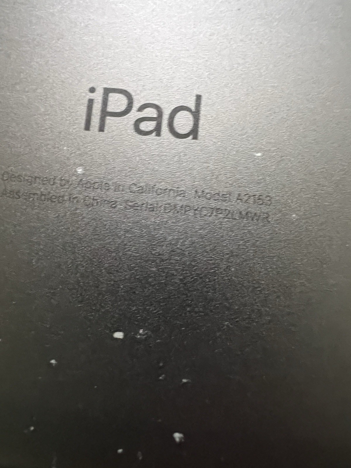 Apple iPad Air 3 10.5″ 64GB 3rd Gen Wi-Fi Space Gray – AS For Parts