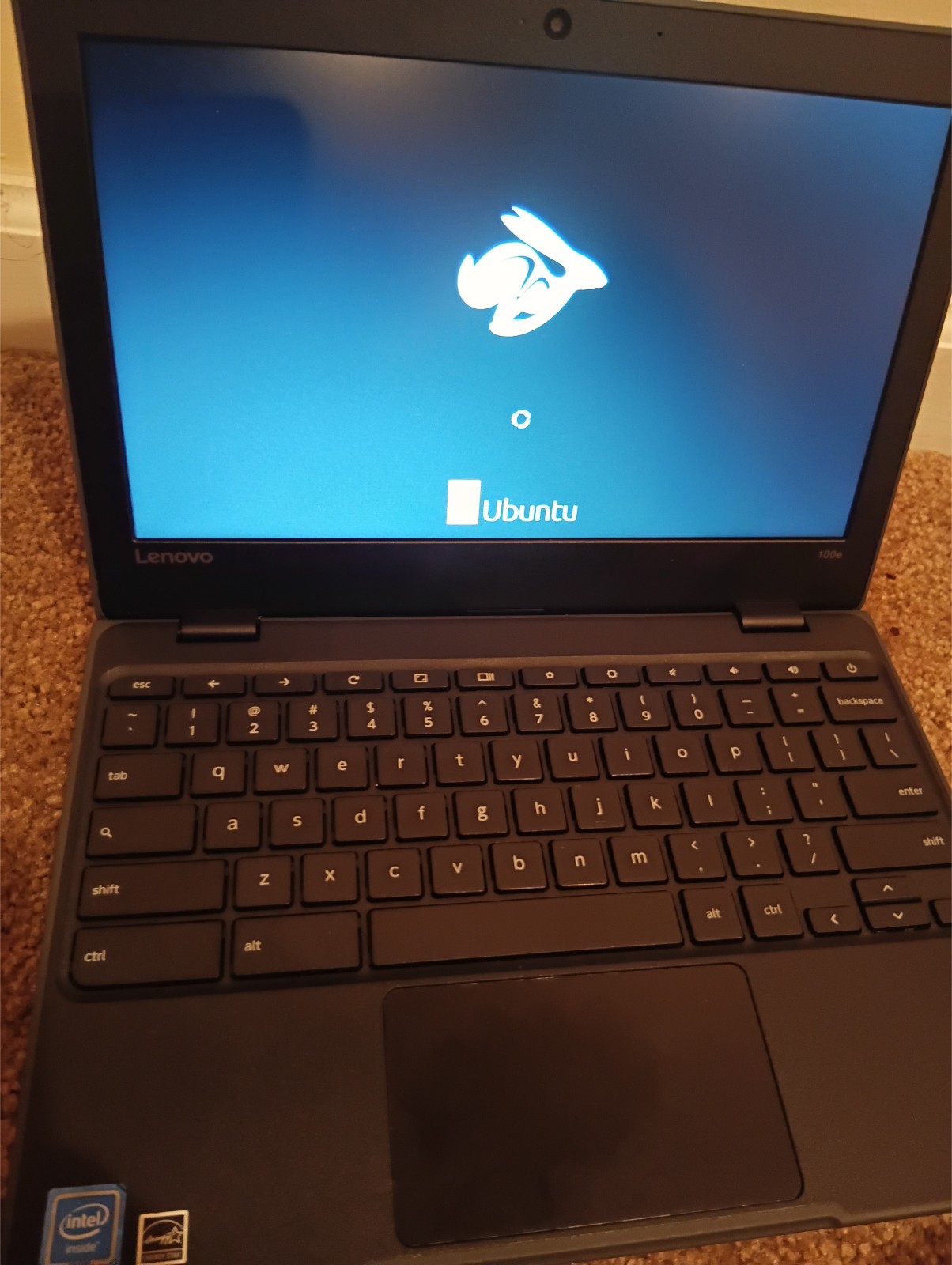Lenovo Chromebook 100e Upgraded with Ubuntu OS 24.04.2 Linux Laptop