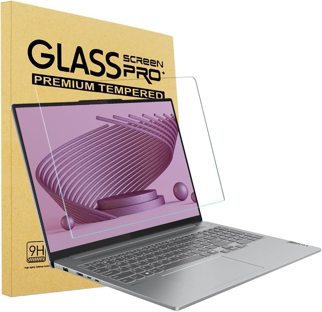 16 Inch Tempered Glass Screen Protector for Lenovo IdeaPad Pro 5 5i Laptop, 9H
