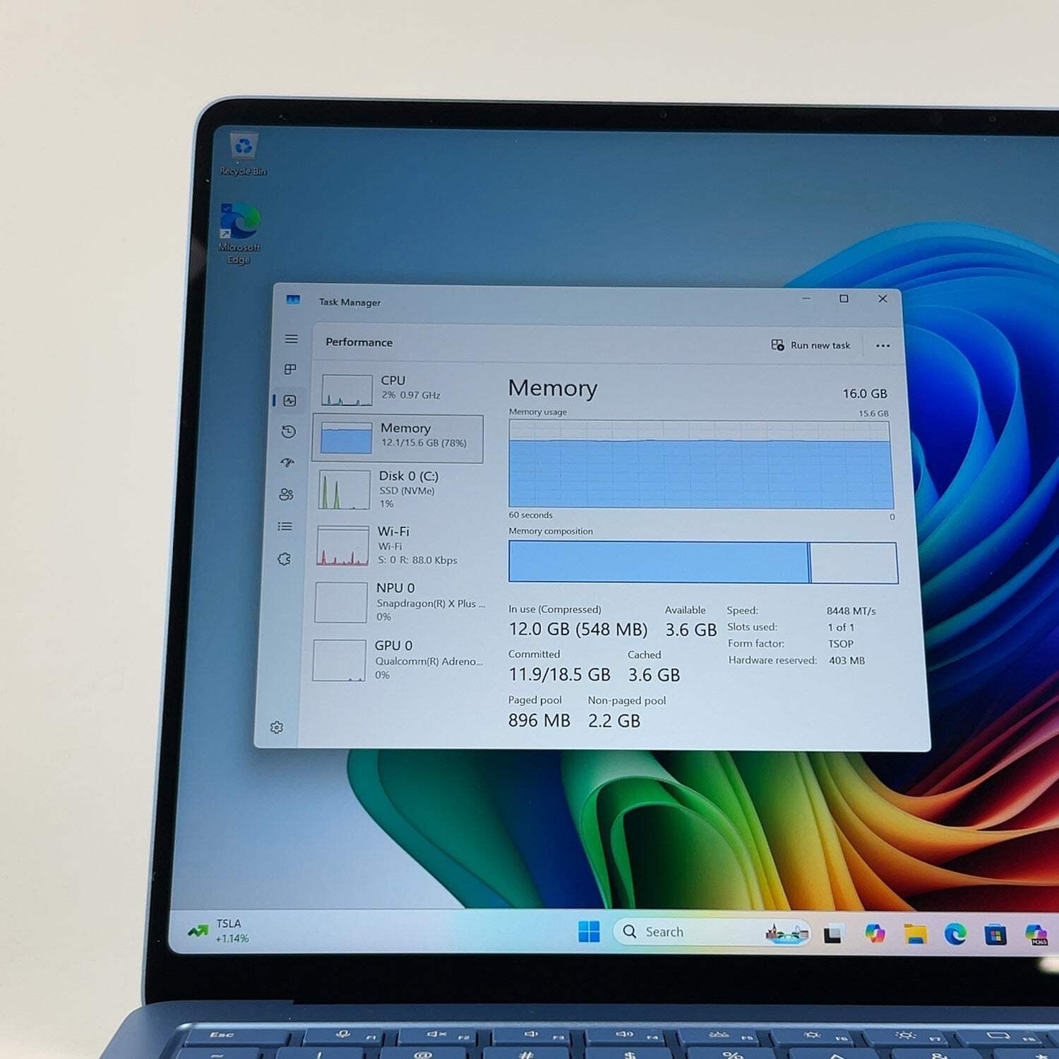 Microsoft Surface Laptop 7 2036 13.8″ Snapdragon X 3.4GHz 16GB RAM 512GB SSD