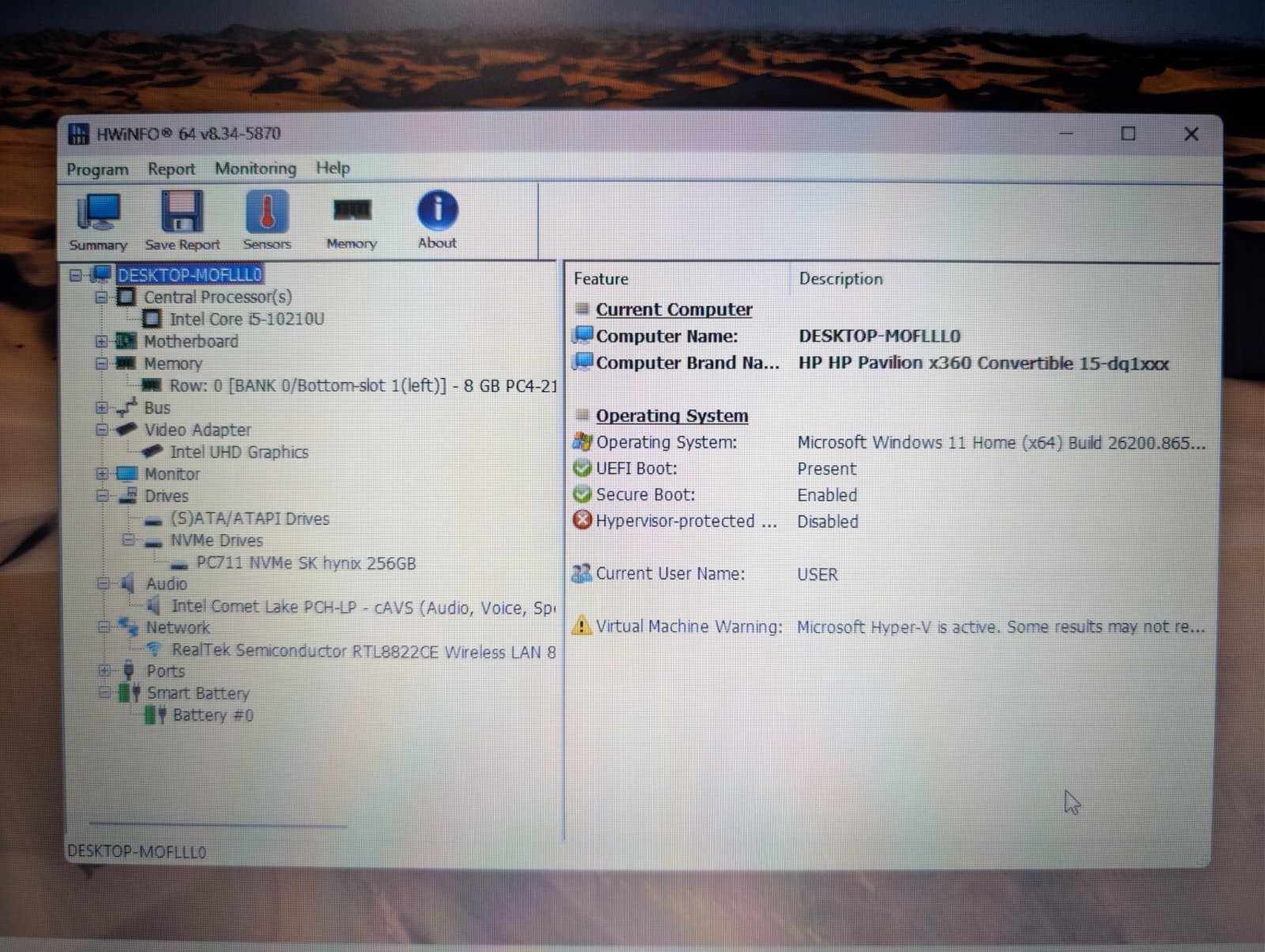 HP Pavilion X360 15-dq1 TouchScreen | i5 10th Gen 8GB RAM 256GB SSD | Win 11