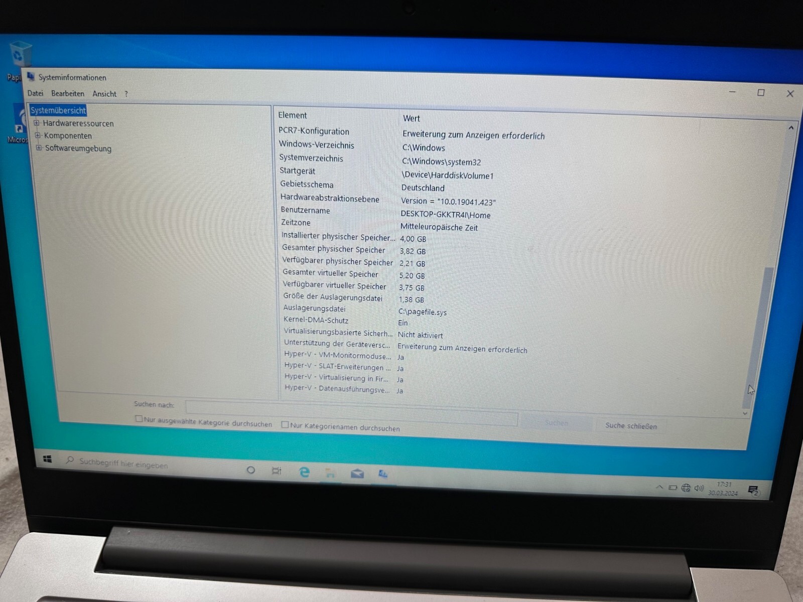 Lenovo Ideapad 14IGL05 – 64GB SSD/4GB RAM Windows 10 Used