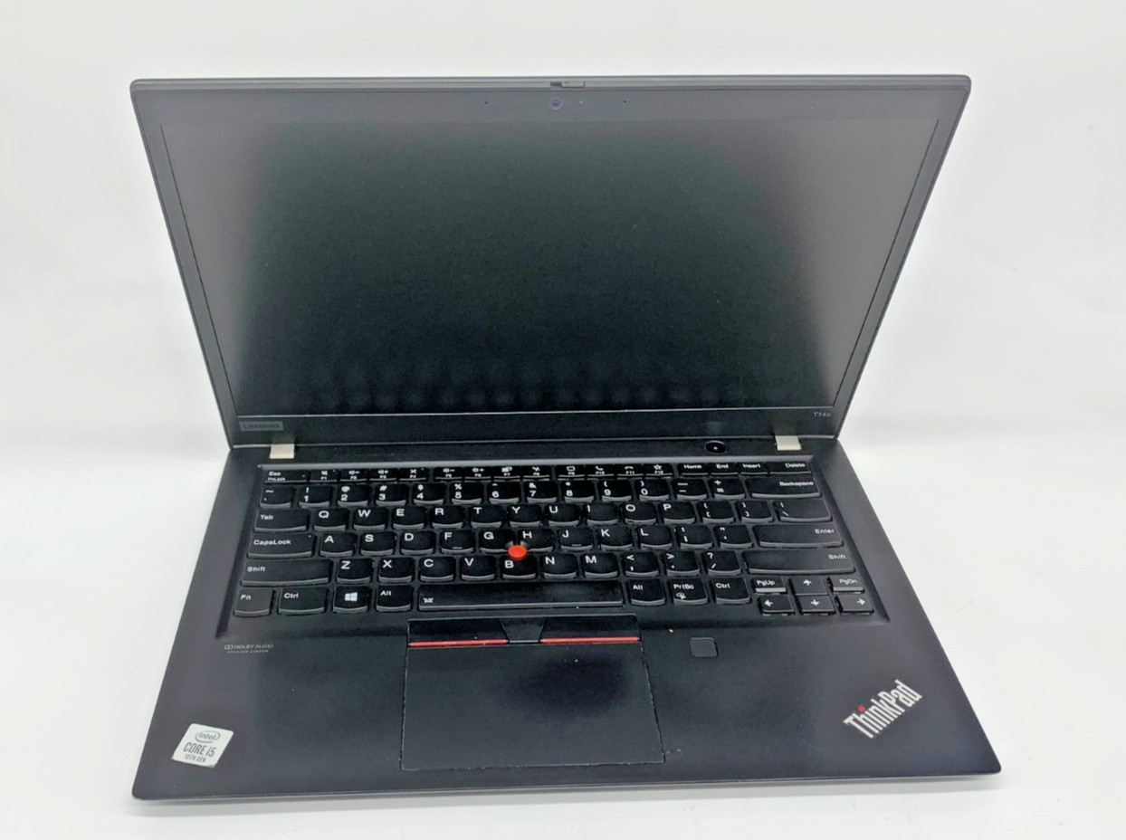 Lenovo ThinkPad T14s Gen 1 I7-10610U 256GB SSD 16GB DDR4 Black FAIR–