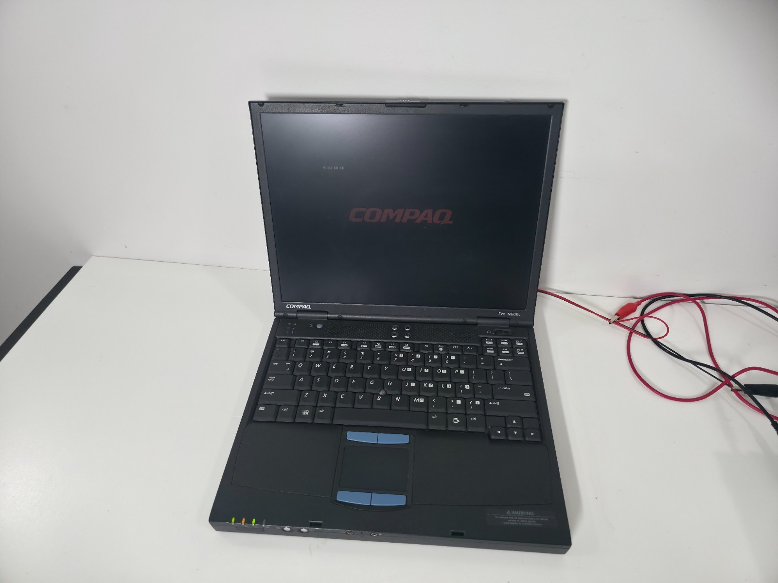 Vintage Compaq Evo N600c 14″ Laptop | Pentium III-M 866MHz | Boots to BIOS