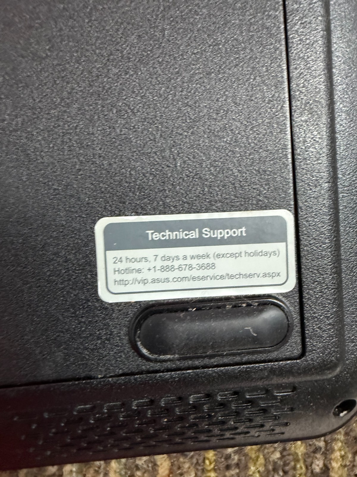 Asus K50AF Laptop Intel Pentium Windows 7 Black Altec Lansing SRS