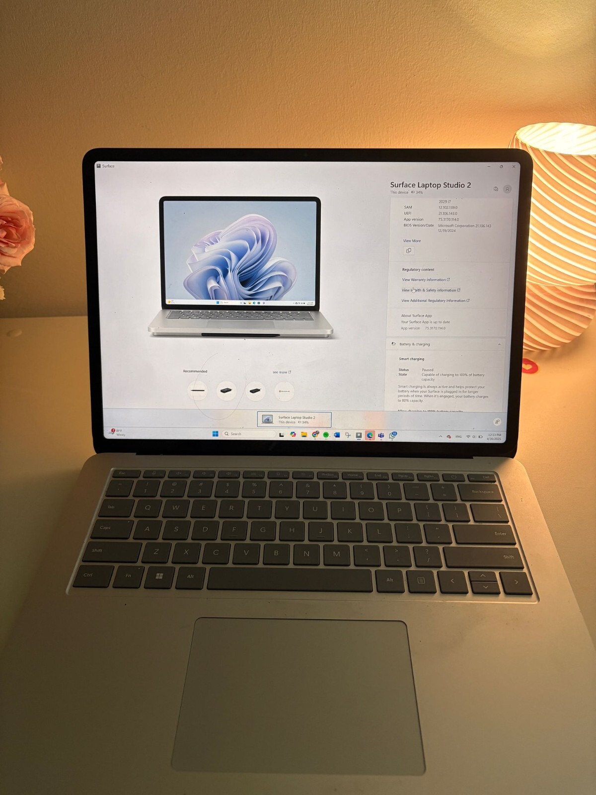 Microsoft Surface Laptop Studio 14.4” Touch Screen Intel Core i7 16GB RTX 3050ti