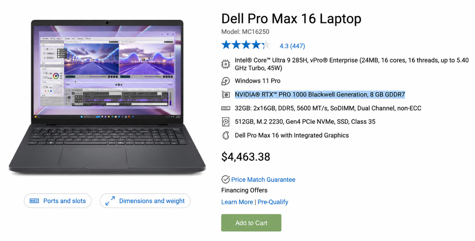 ULTRA 9 – 2026 DELL PRO MAX, $4K MSRP, NVIDIA RTX PRO 32GB RAM – WARRANTY 2030