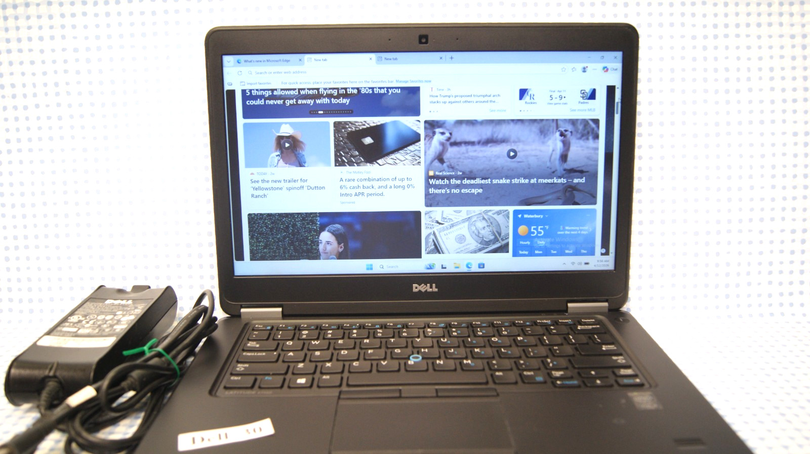 Dell Latitude E7450 Laptop, Core i5-5300U 16GB RAM 512GB SSD Windows 11 Pro