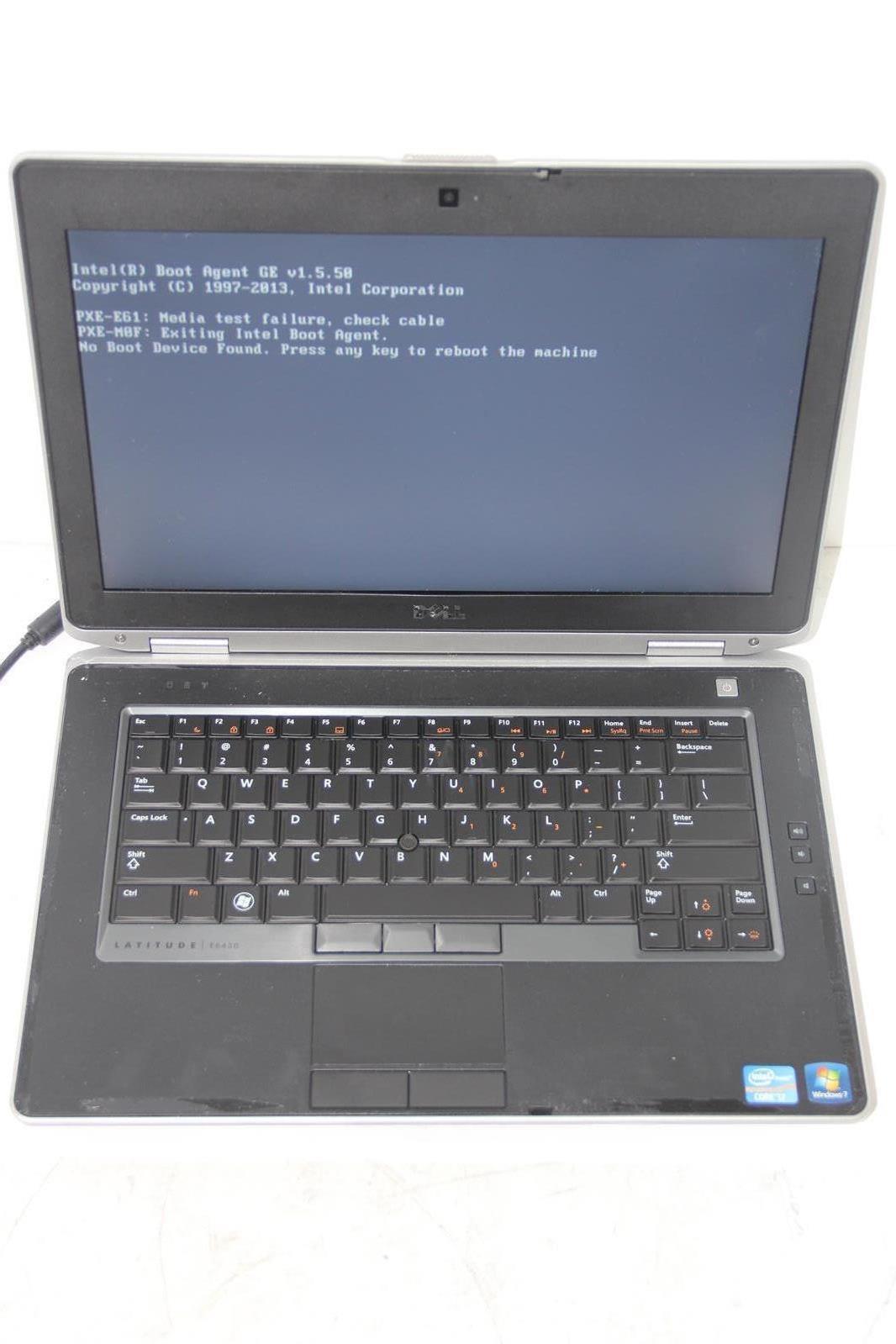 DELL LATITUDE E6430 Core i7 2.60GHz 8GB RAM DVD-RW No HDD No Battery 14″ Laptop