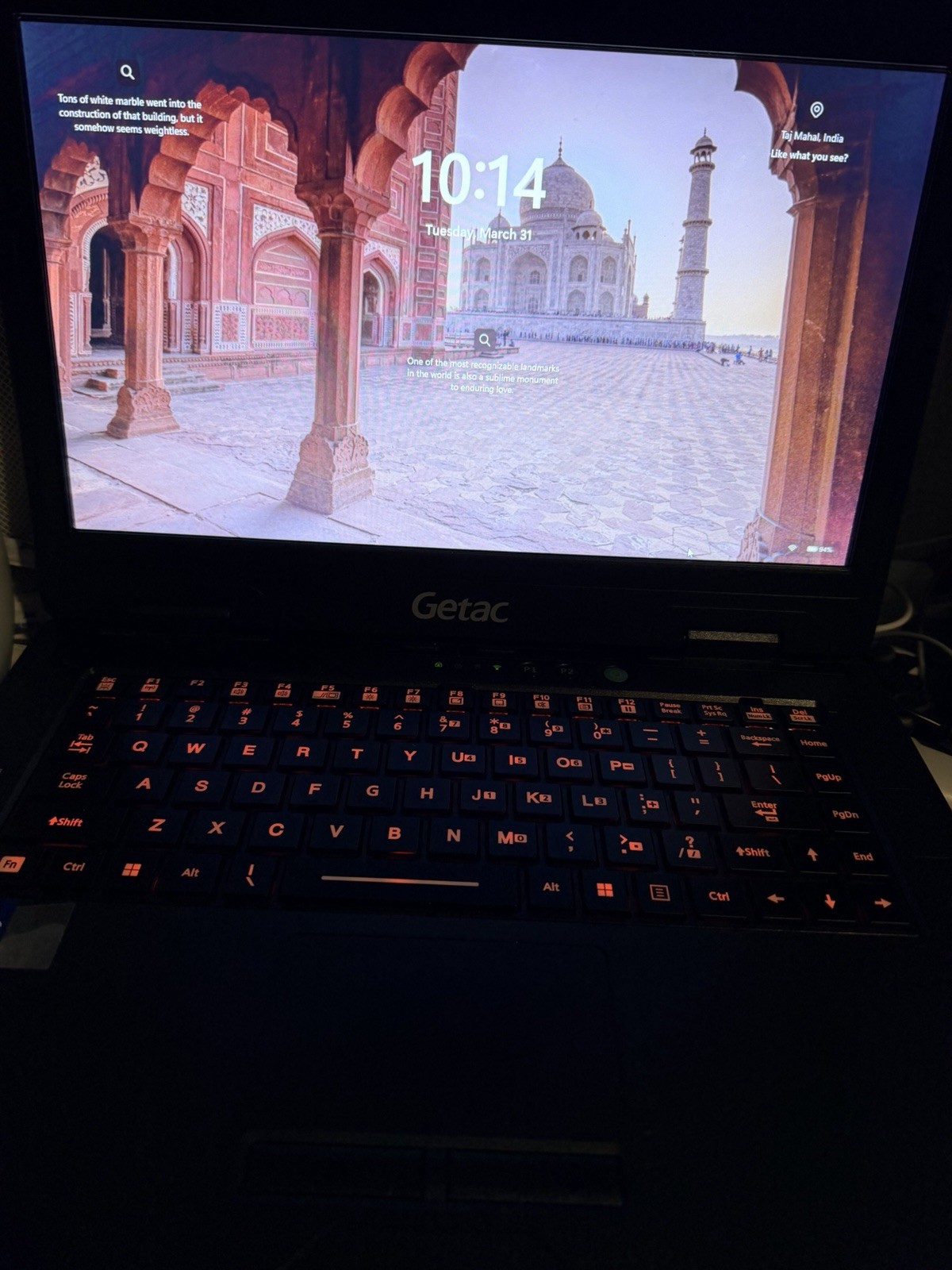 Getac S410 G5 Rugged 12-Core i7-1360P 5.00GHz 512GB SSD 32GB RAM Windows 11 Pro