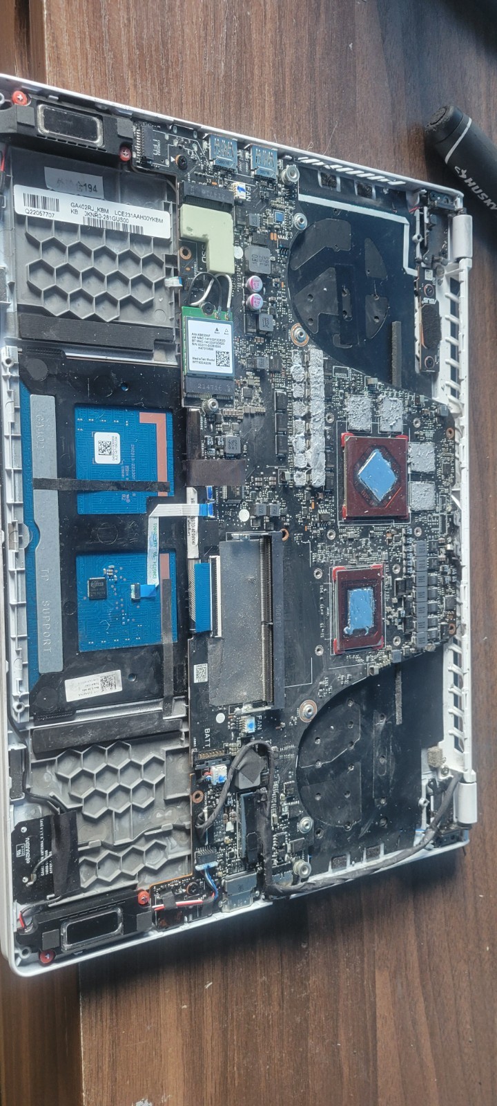 ASUS ROG Zephyrus G14 GA402RJ (Motherboard SHORT, For Parts Only)