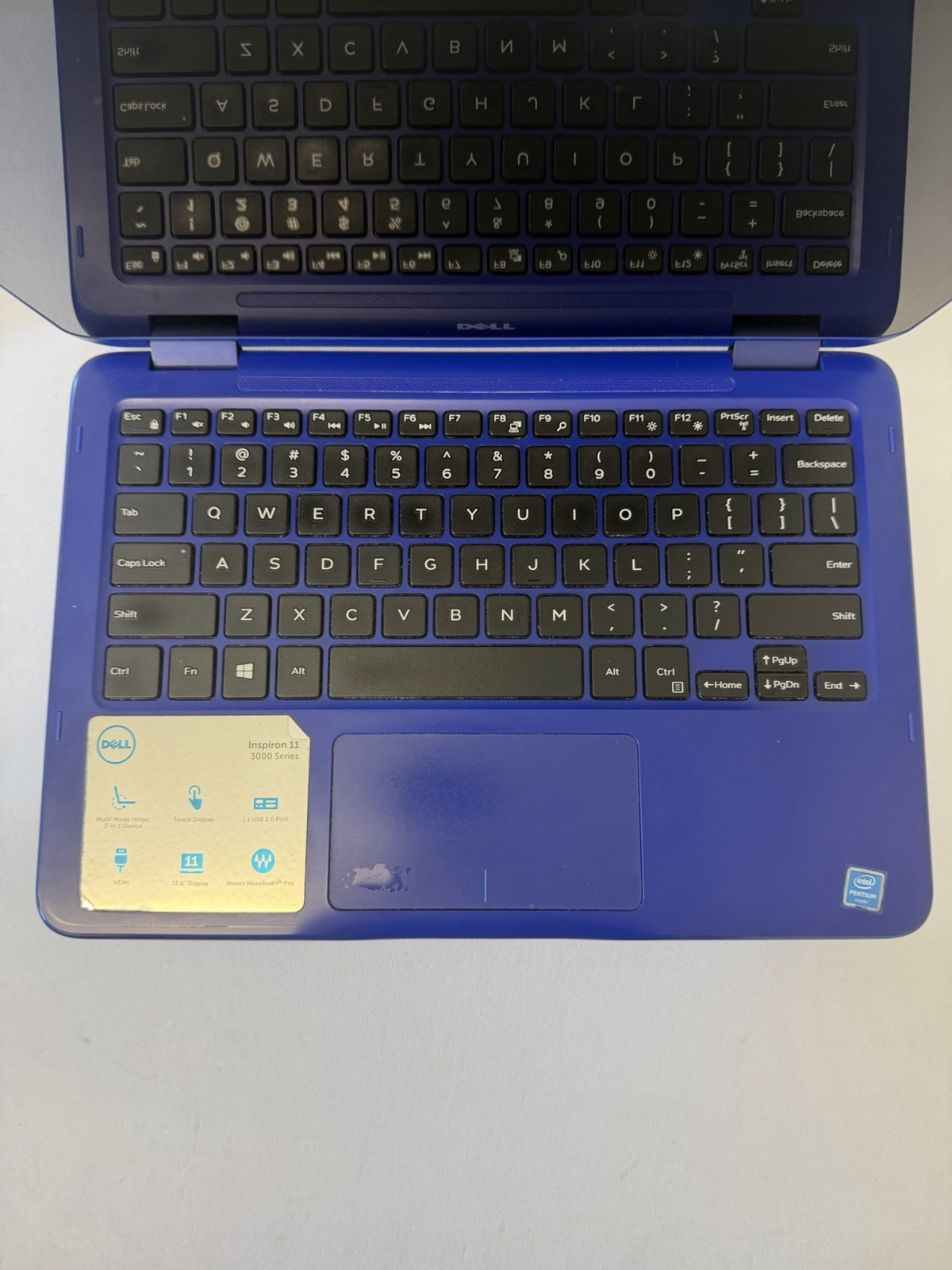 Dell Inspiron 11-3168 Laptop – Good Screen – Intel Pentium N3710 – Read Des