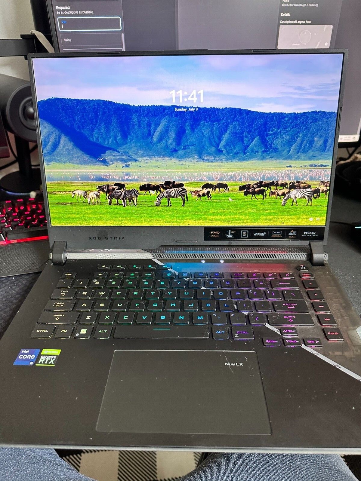ASUS ROG Strix Scar 15 15.6″ (1TB SSD, Intel Core i9 12th Gen., 5.00 GHz, 16GB)
