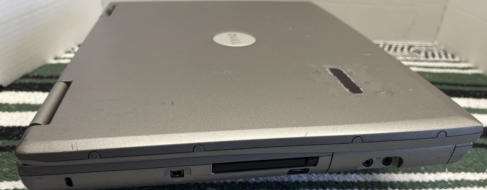 Working Vintage Dell Latitude D510 Windows 2000 Laptop Serial Printer USB Port