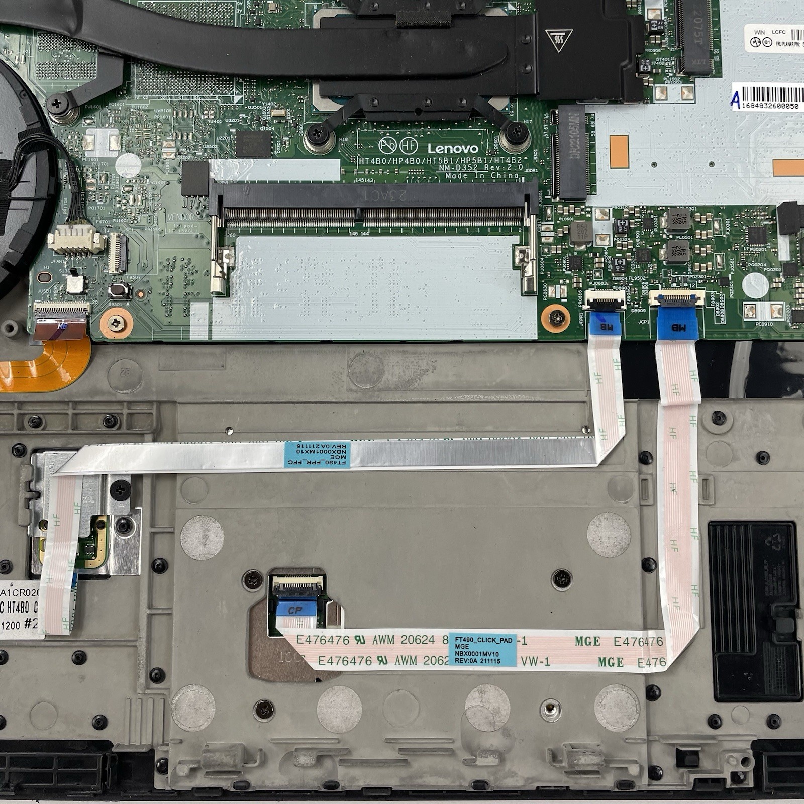 Lenovo ThinkPad T14 Gen2i 14″ i5-1145G7 2.60 GHz 16 GB RAM No SSD/OS/AC/Batt
