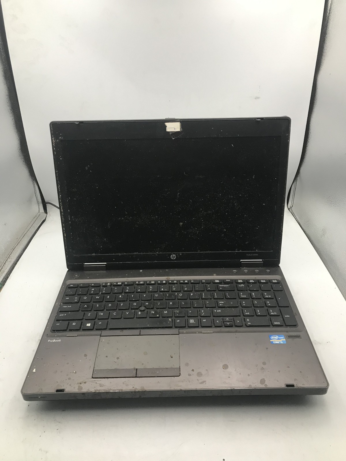 HP PROBOOK 6570B – FOR PARTS/NO BOOT – INTEL CORE I5 3RD GEN – NO RAM – READ -BB