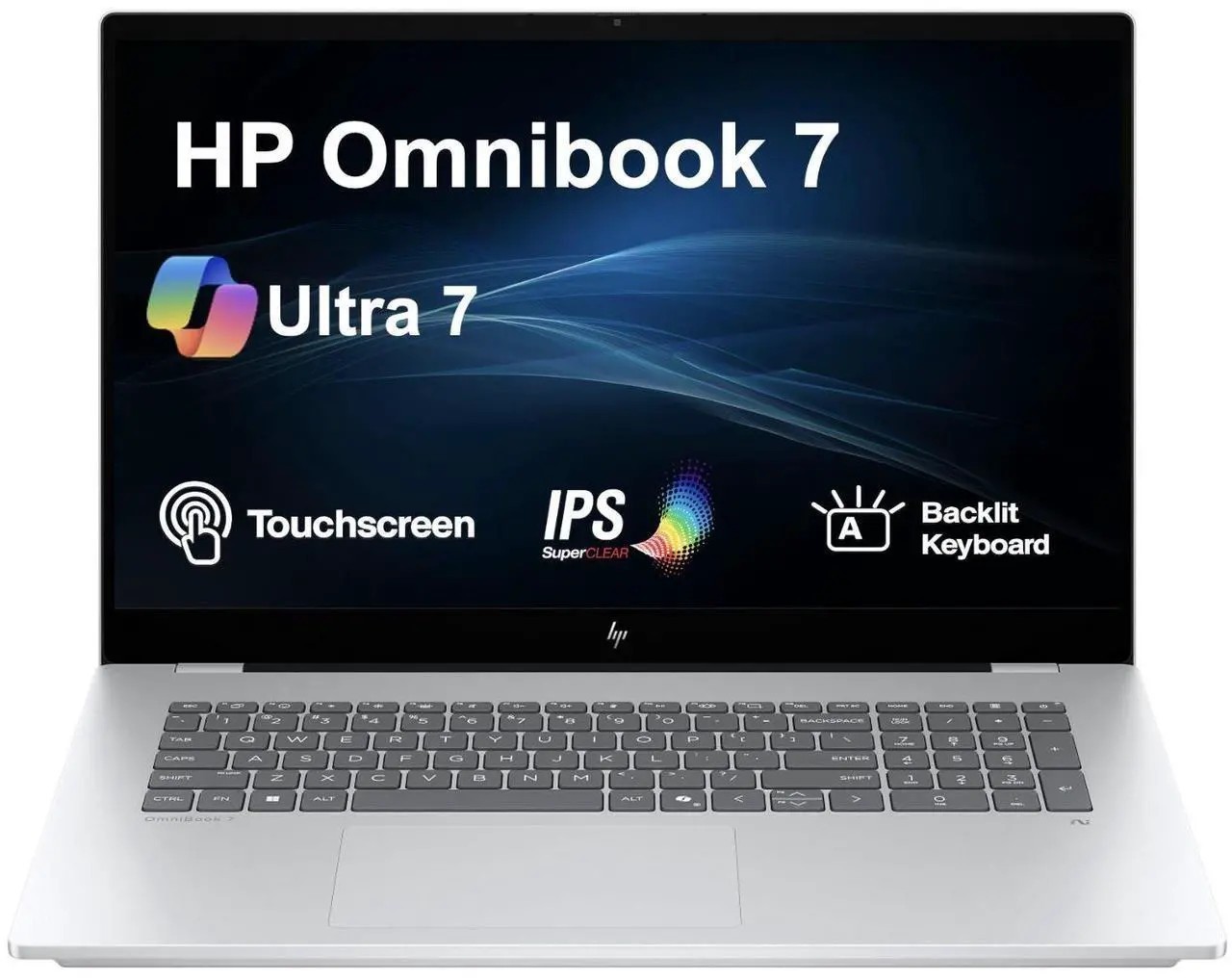 HP OmniBook 7 17.3″ IPS FHD Touch Intel Ultra 7-258V 32GB 2TB SSD W11H Laptop