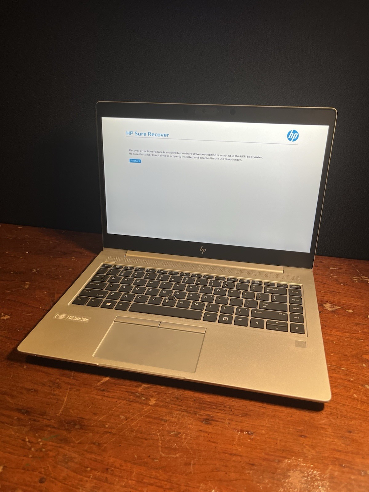 HP EliteBook 745 G6 14″ Ryzen 5 Pro 3500U 8GB RAM No SSD/Charger BIOS LOCKED
