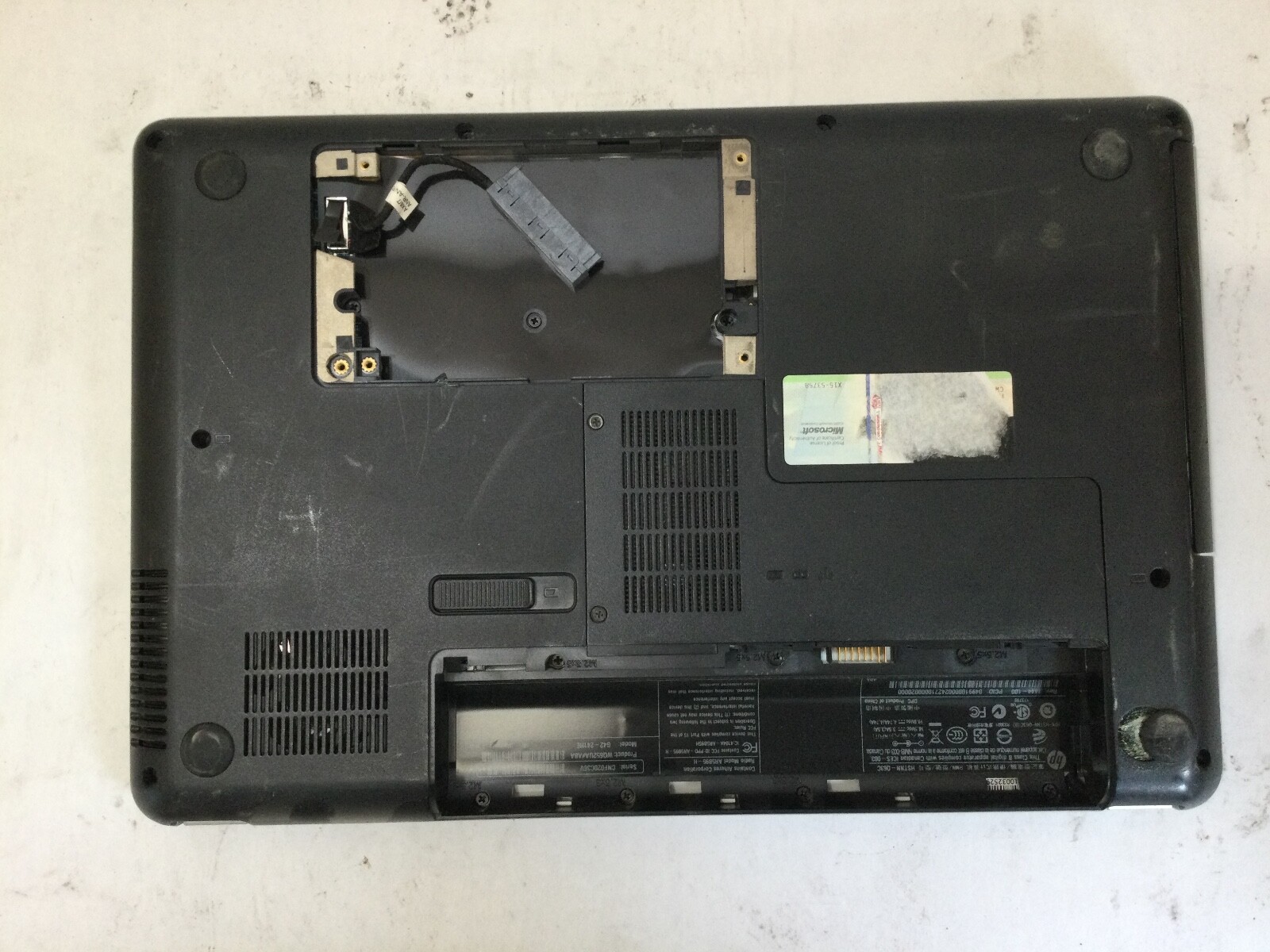 HP NOTEBOOK G42 – BOOTS TO BIOS – NO OS – 3GB ARM – READ DESCRIPTION – BB