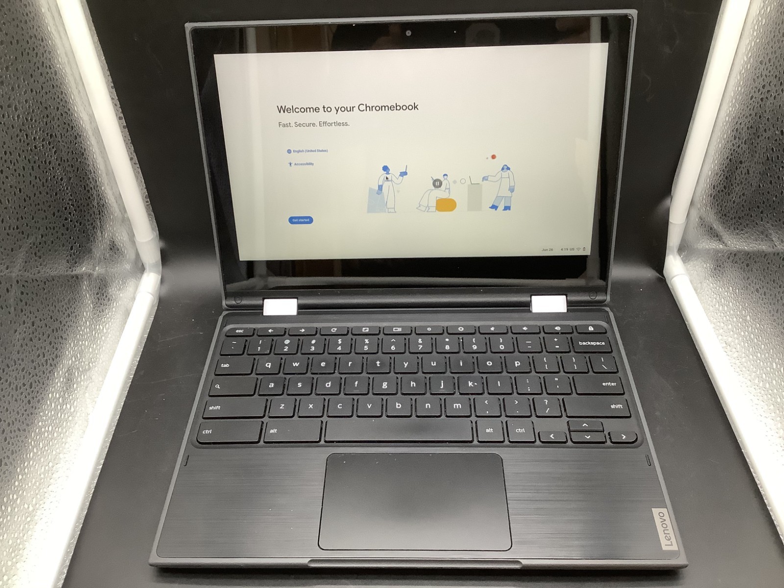 Lenovo 300e Chromebook 11.6″ HD 2-N-1 MediaTek 8173 4GB RAM 32GB eMMC Read Desc