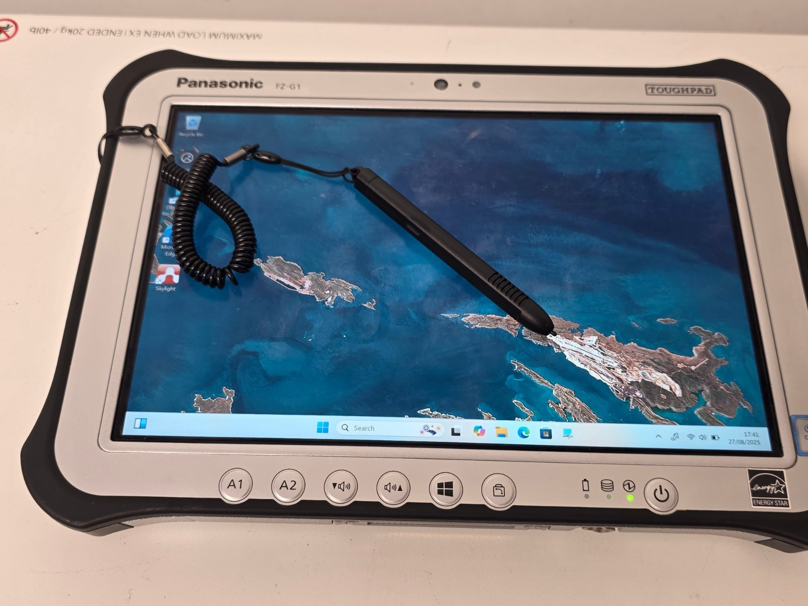 10.1″ PANASONIC TOUGHPAD FZ-G1 MK4 FZ-G1R0-53TE i5-6300U 2.40GHZ 4GB 128GB LTE