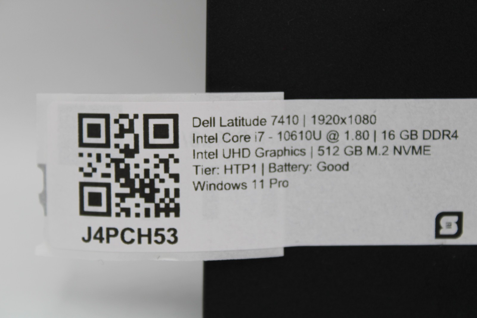 Dell Latitude 7410 _ i7-10610U @ 1.8 GHz _ 16GB RAM _ 512GB SSD _ Win11Pro