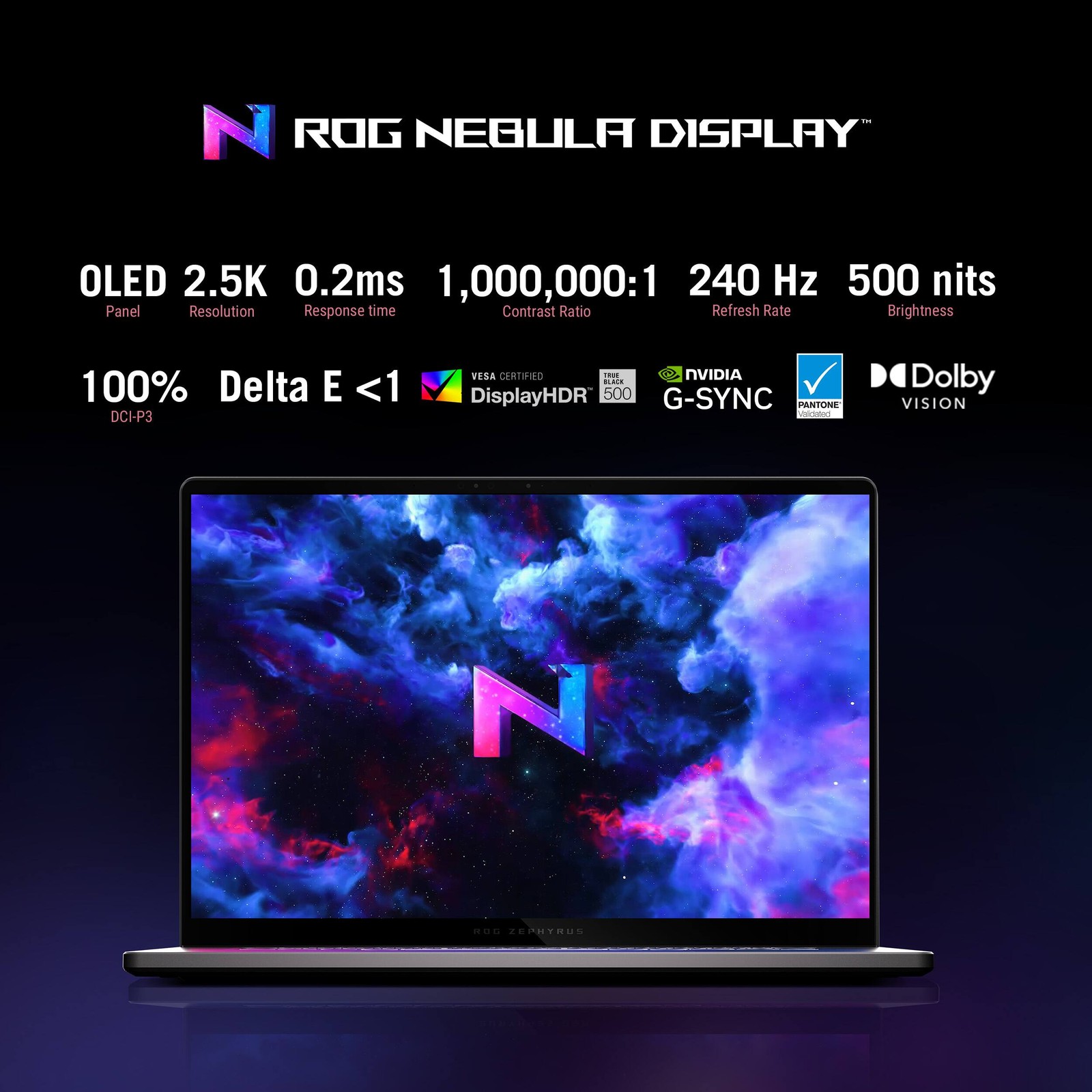 ASUS – ROG Zephyrus G16 16″ OLED 2.5K 240Hz Gaming Laptop – Intel Core Ultra …