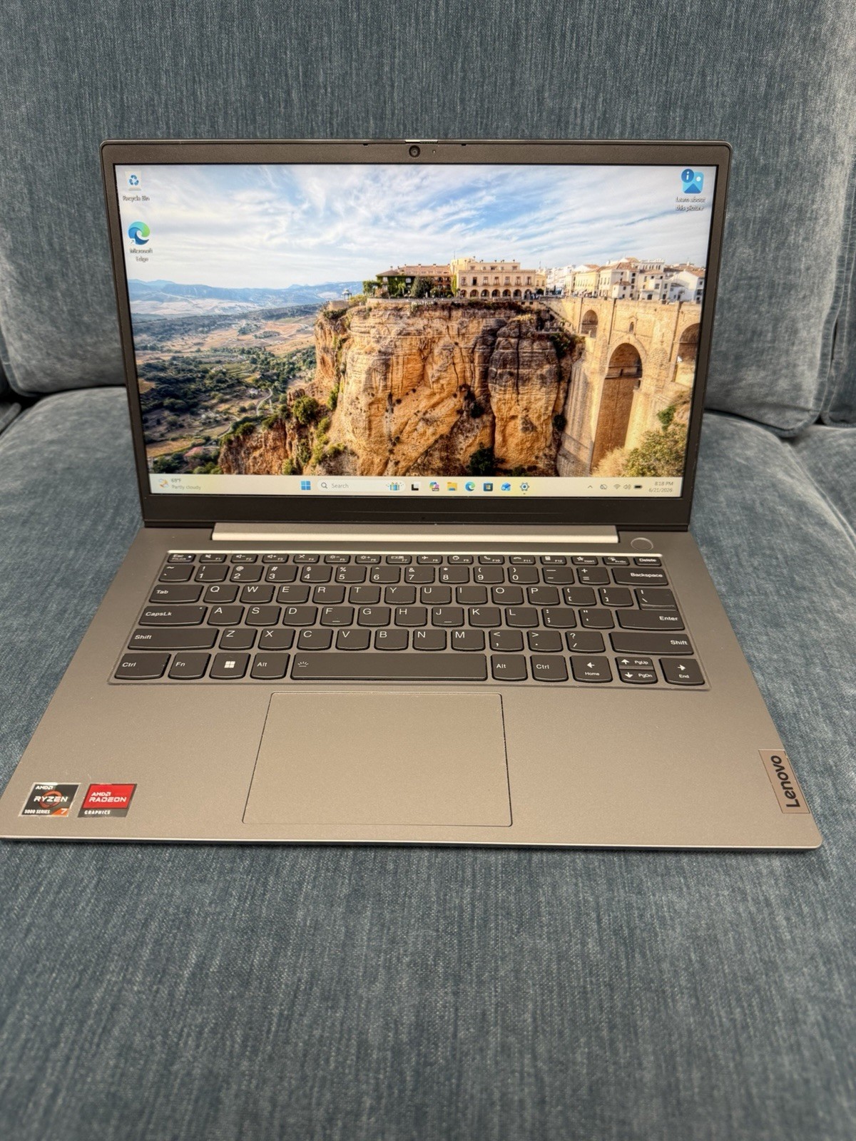 Lenovo ThinkBook 14 G4 ABA 14″ Laptop AMD Ryzen 7 5825U 16GB 512GB NVME.