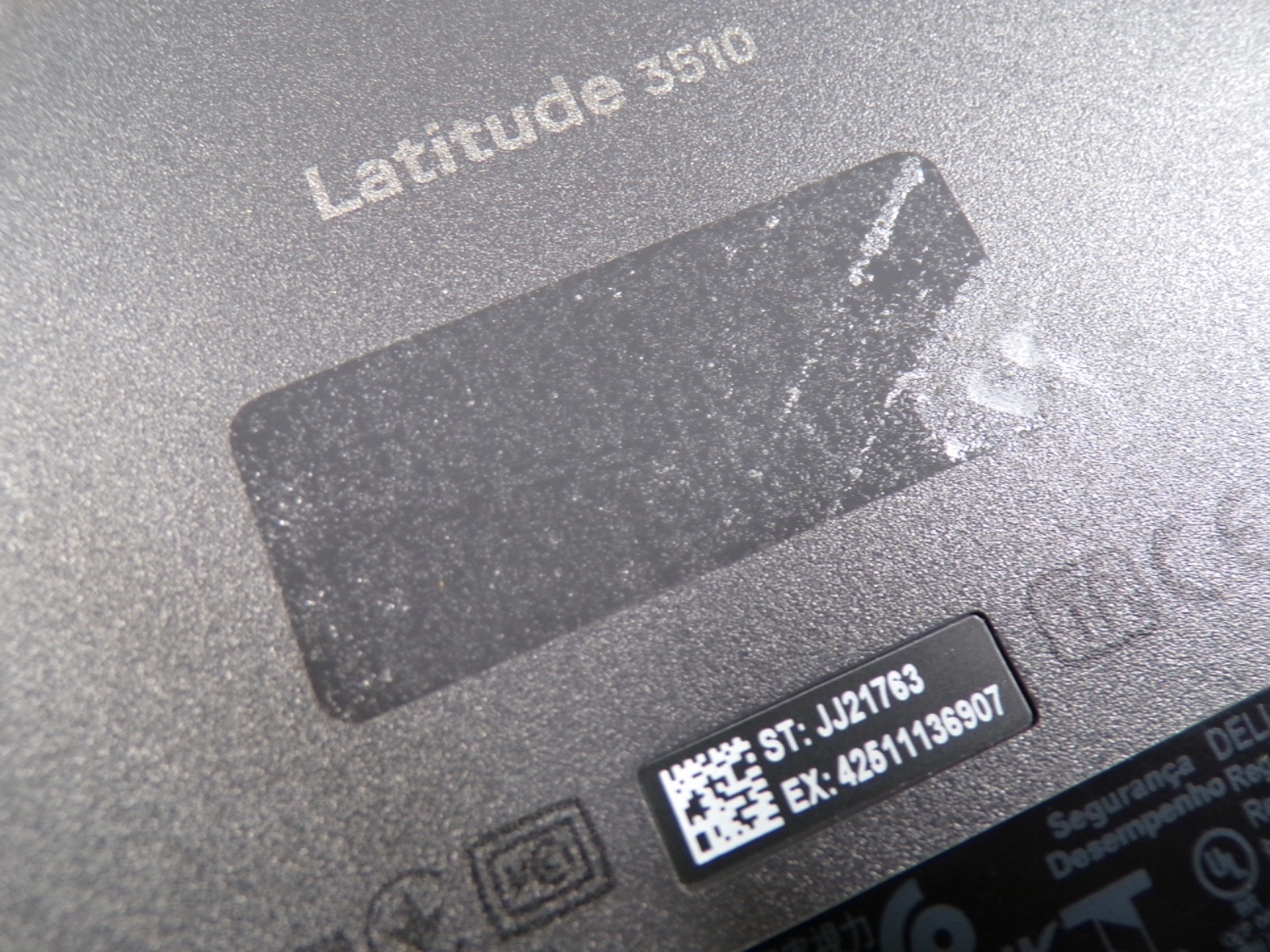 DELL LATITUDE 3510 INTEL CORE I3-10110U 4GB RAM **NO HD/ NO CADDIE/ NO OS